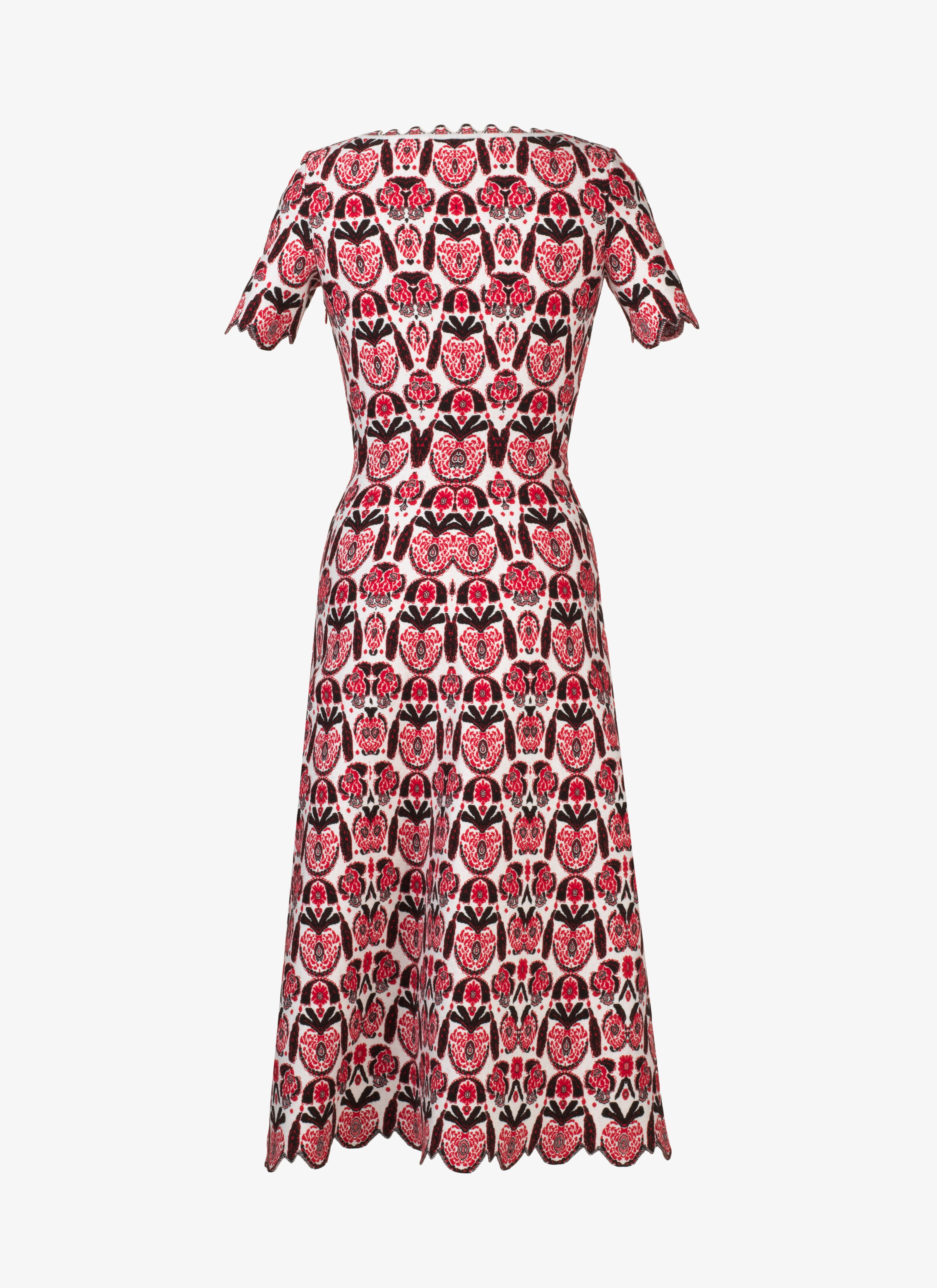 Long Flared Knitted Dress Long Flared Knitted Dress - maison-alaia.com