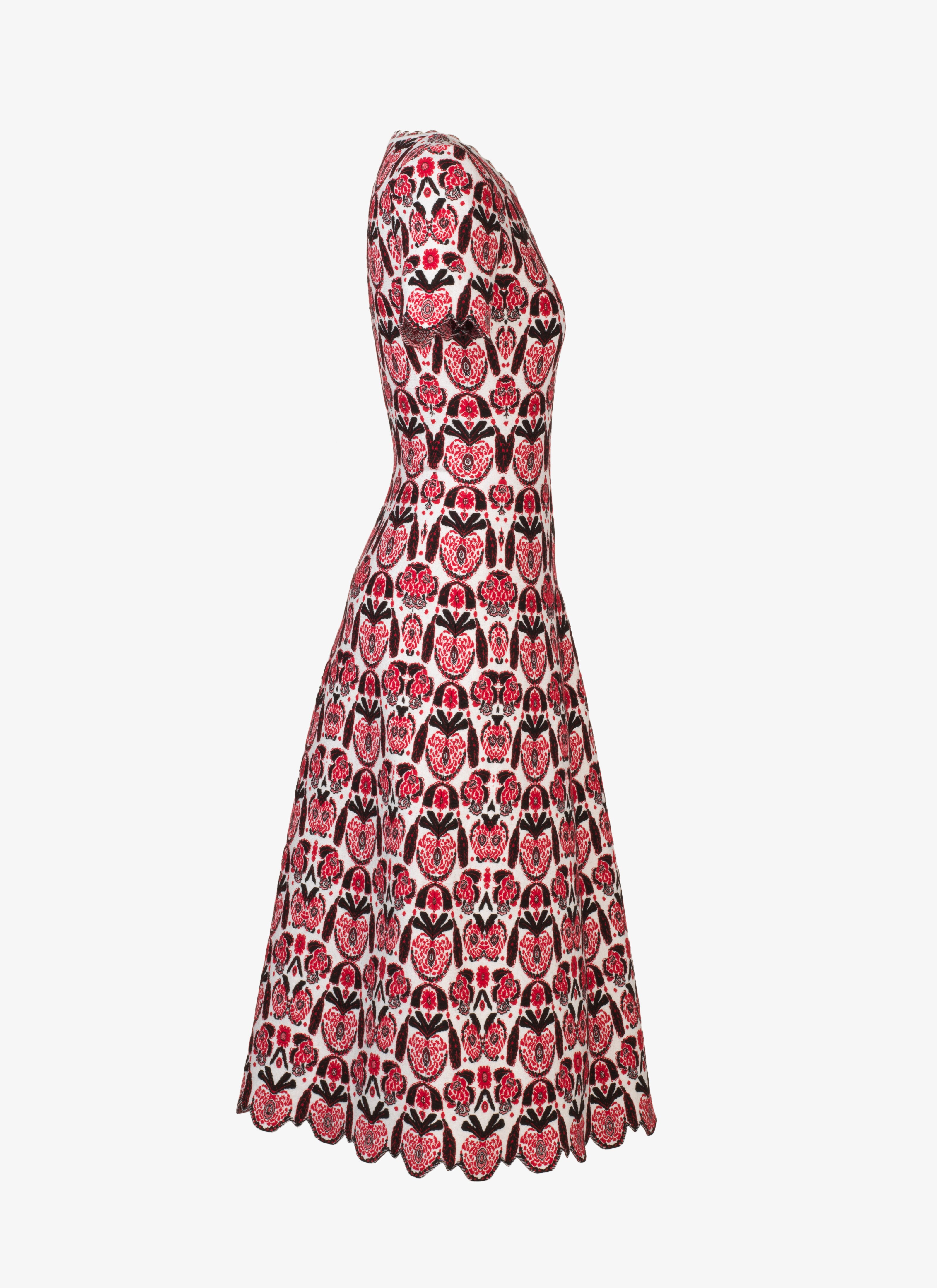Long Flared Knitted Dress Long Flared Knitted Dress - maison-alaia.com