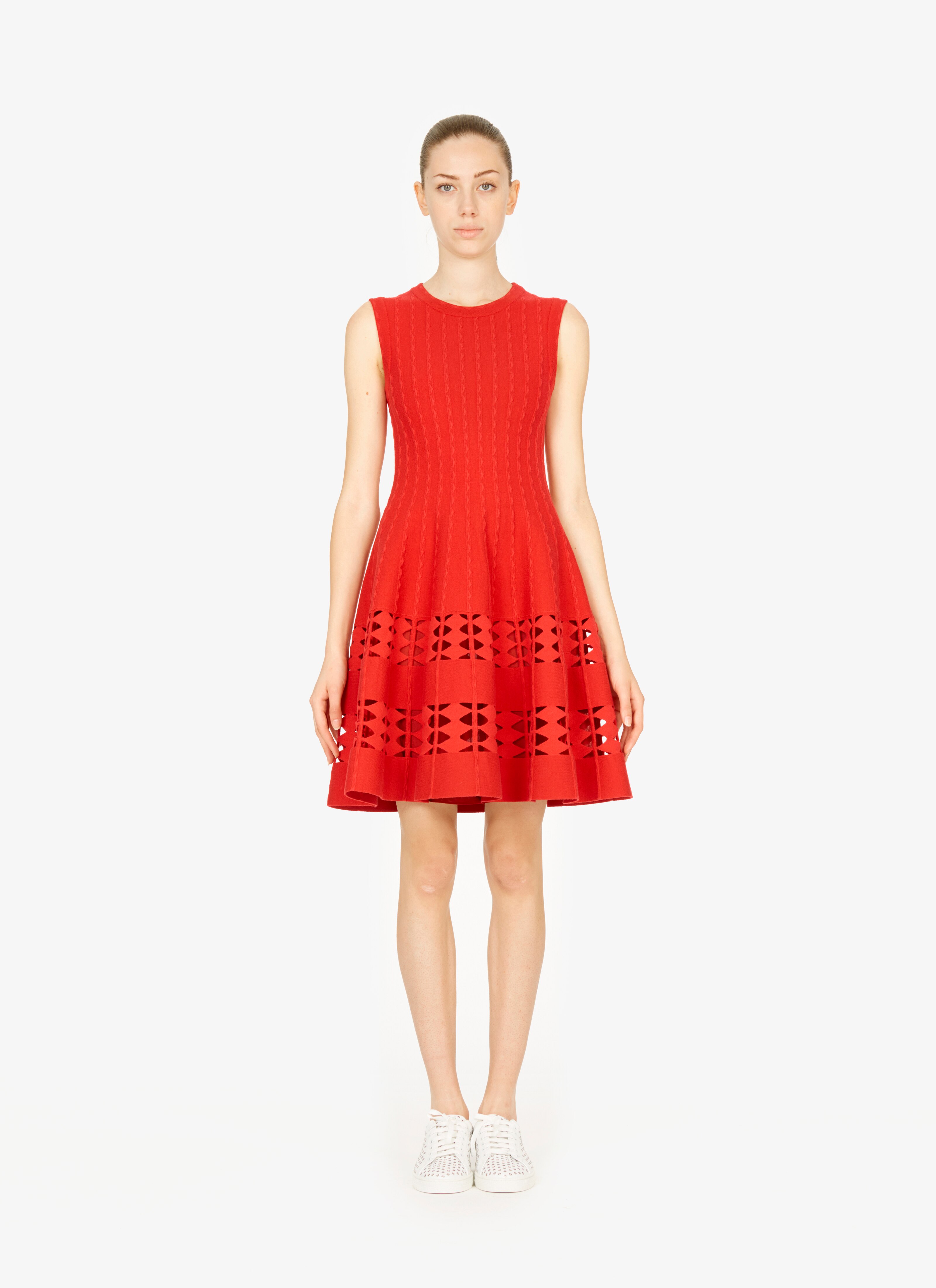 Flared Knitted Dress Flared Knitted Dress - maison-alaia.com