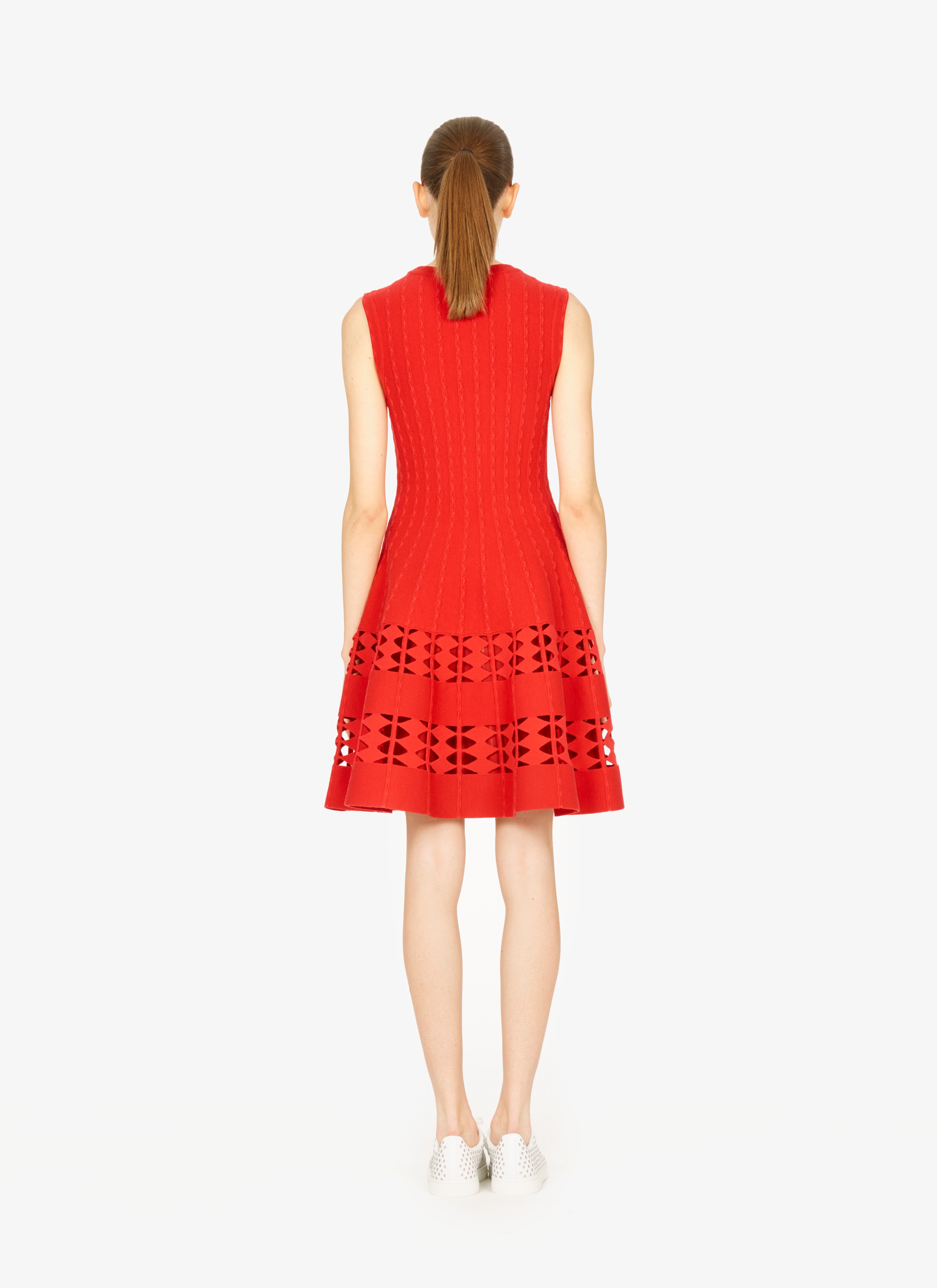 Flared Knitted Dress Flared Knitted Dress - maison-alaia.com