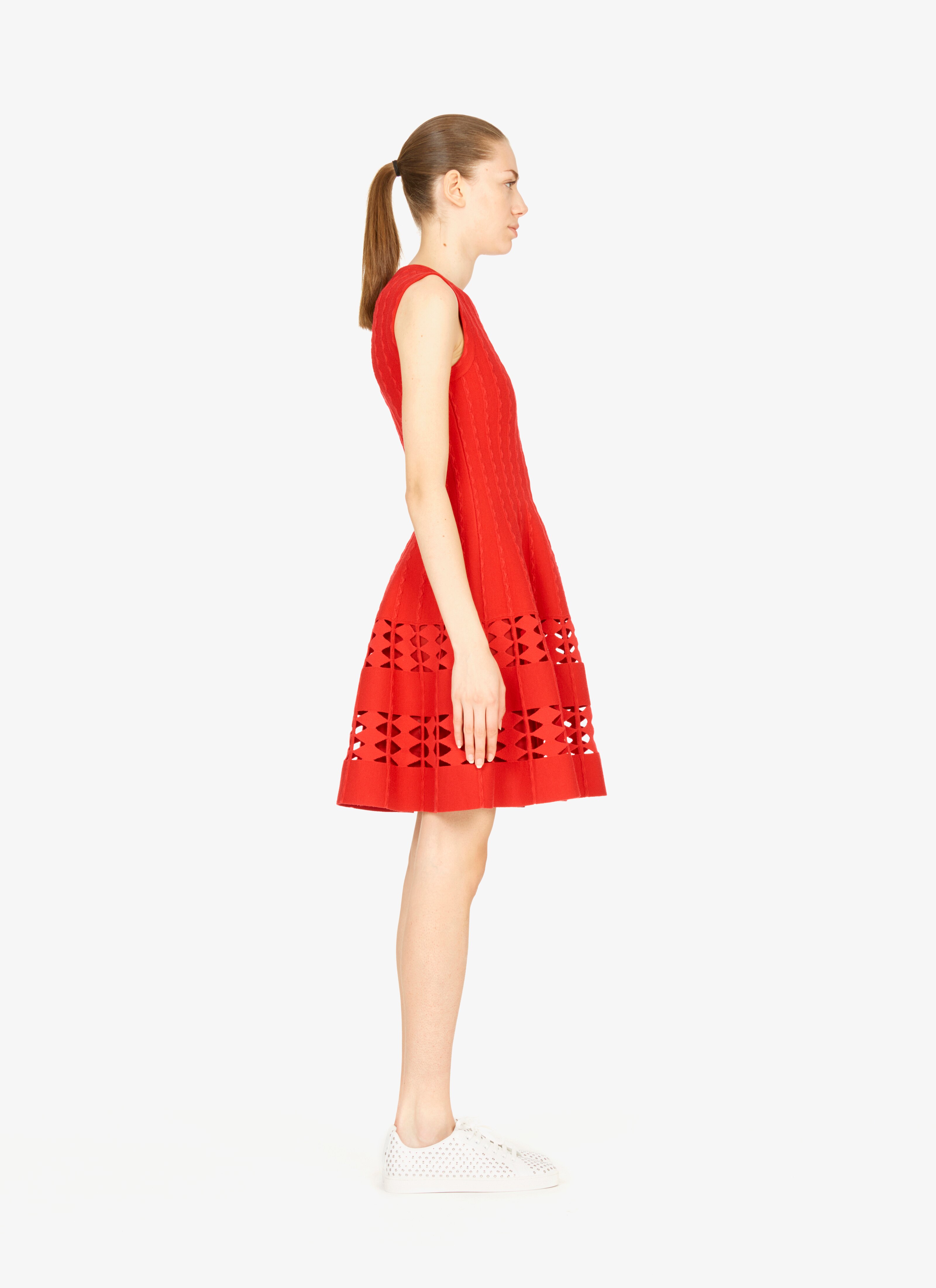 Flared Knitted Dress Flared Knitted Dress - maison-alaia.com