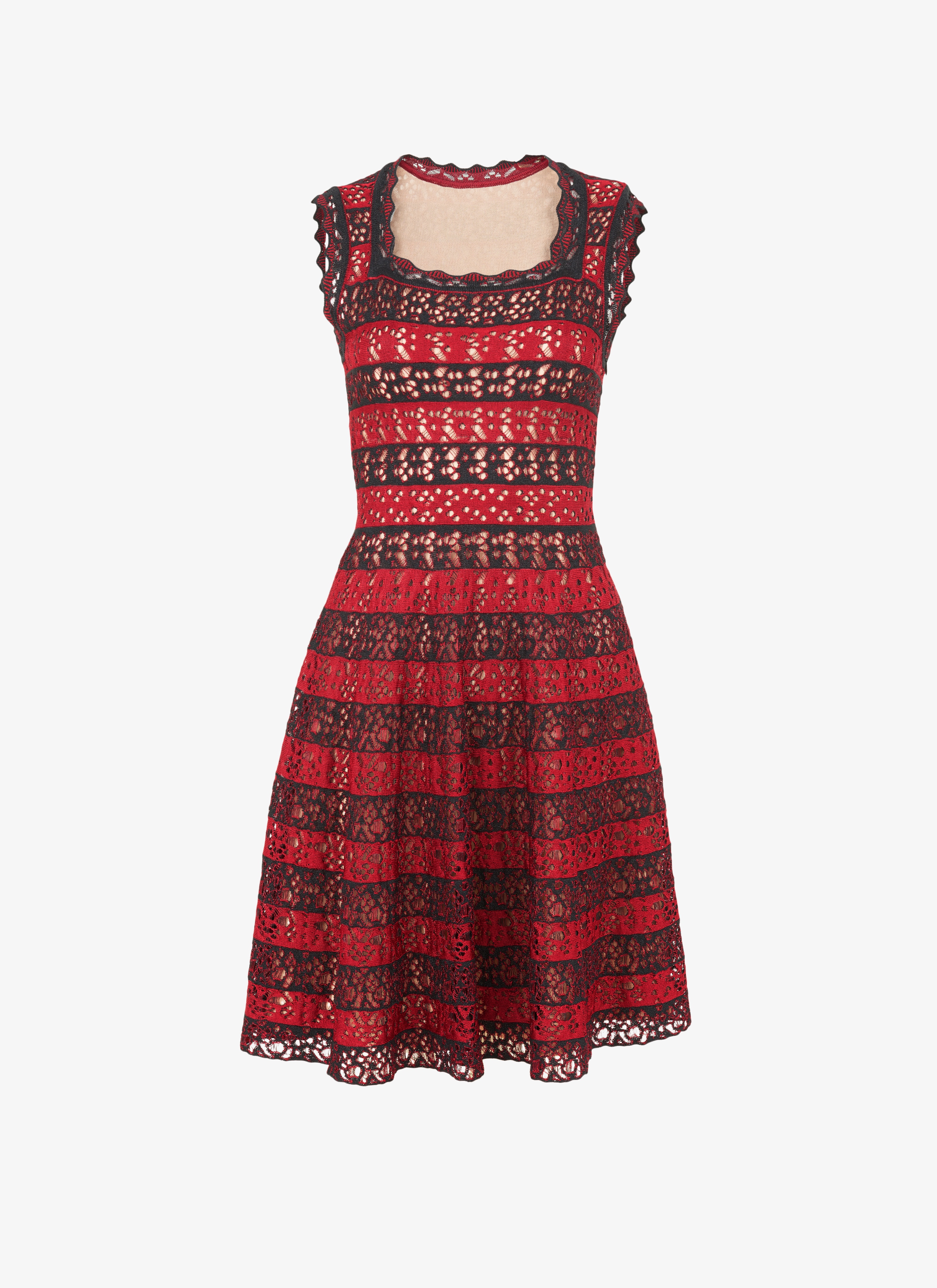 Flared Knitted Dress Flared Knitted Dress - maison-alaia.com