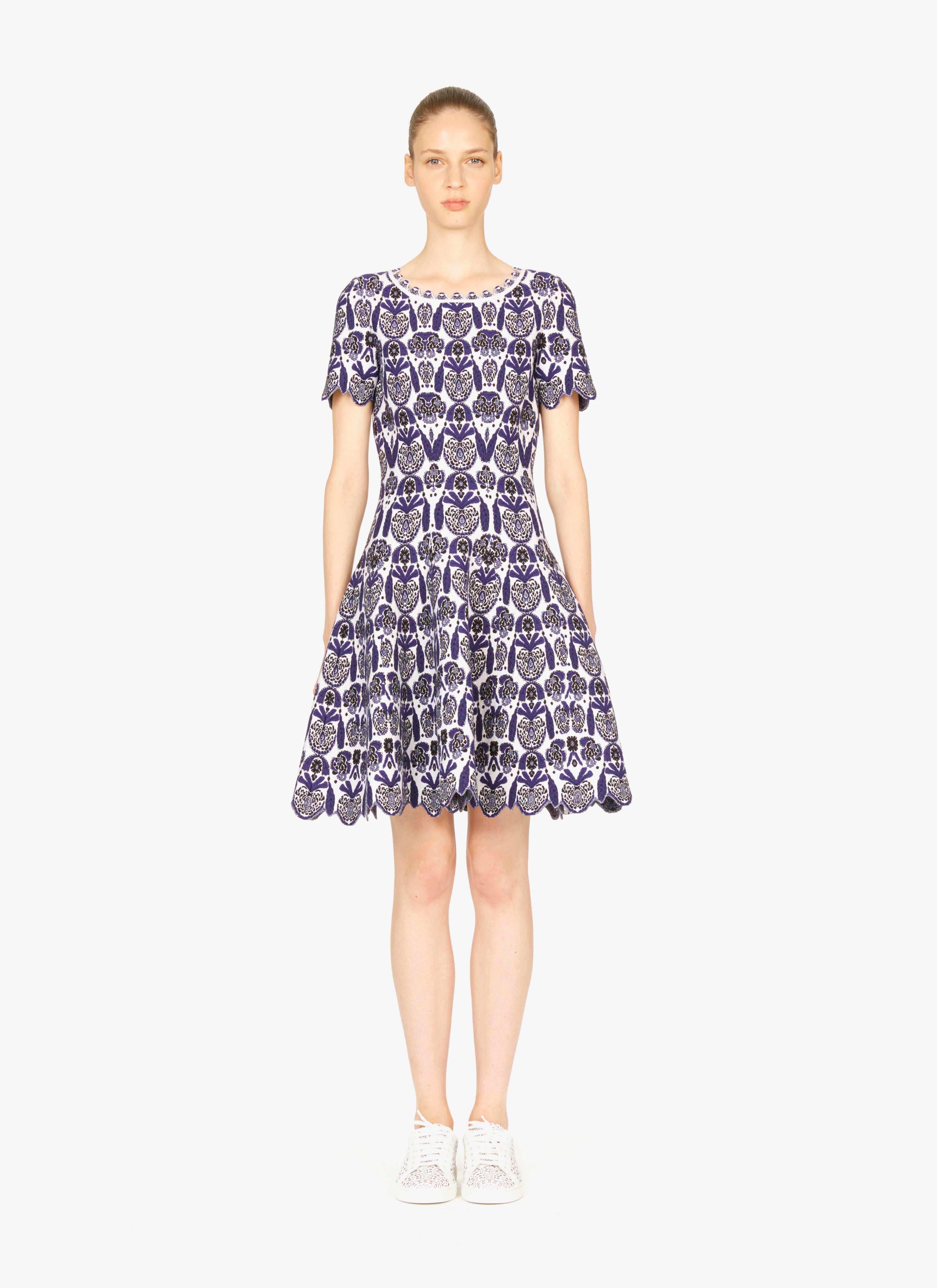 Flared Knitted Dress Flared Knitted Dress - maison-alaia.com