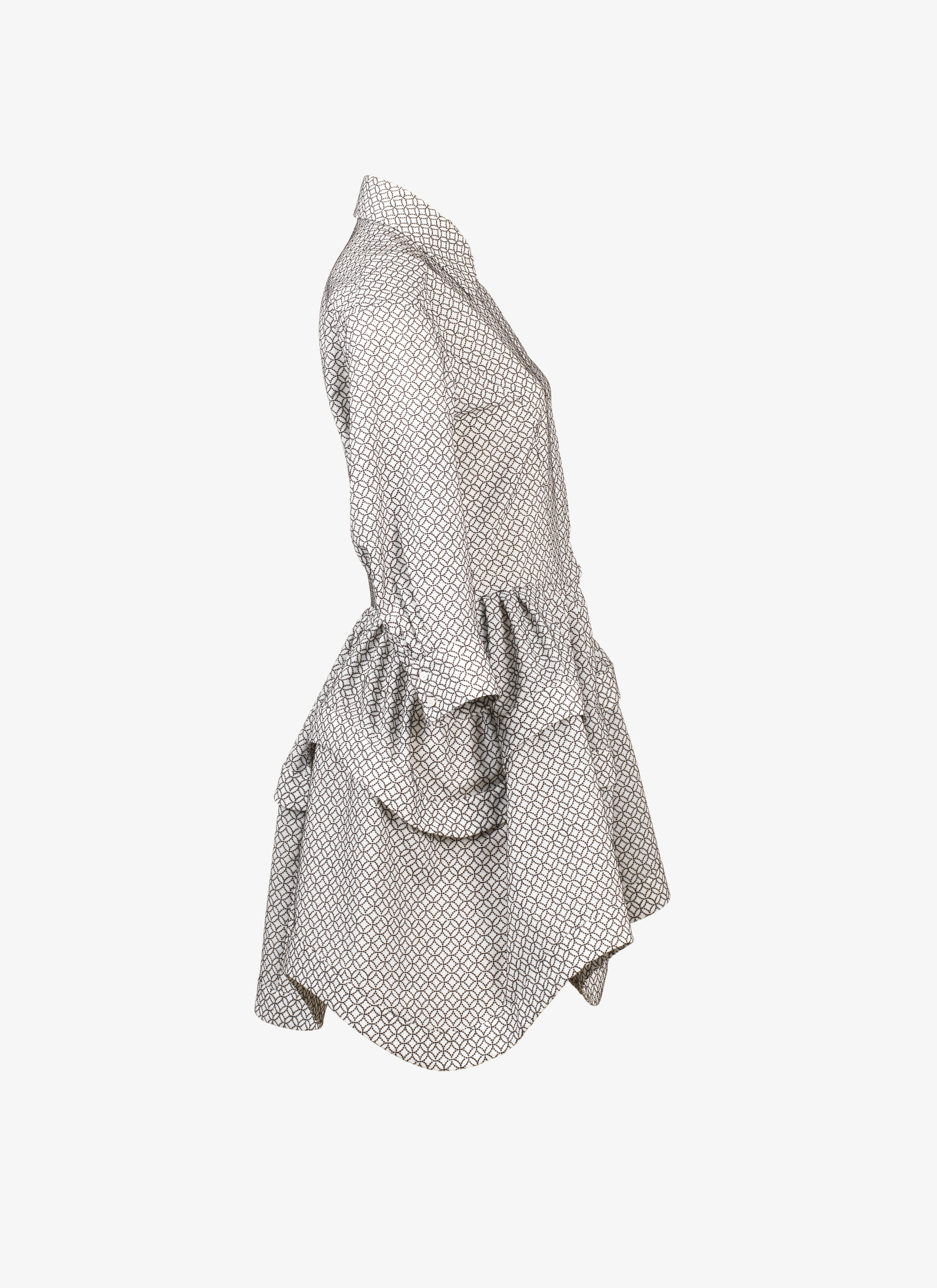 Wooven Shirt-Dress Wooven Shirt-Dress - maison-alaia.com