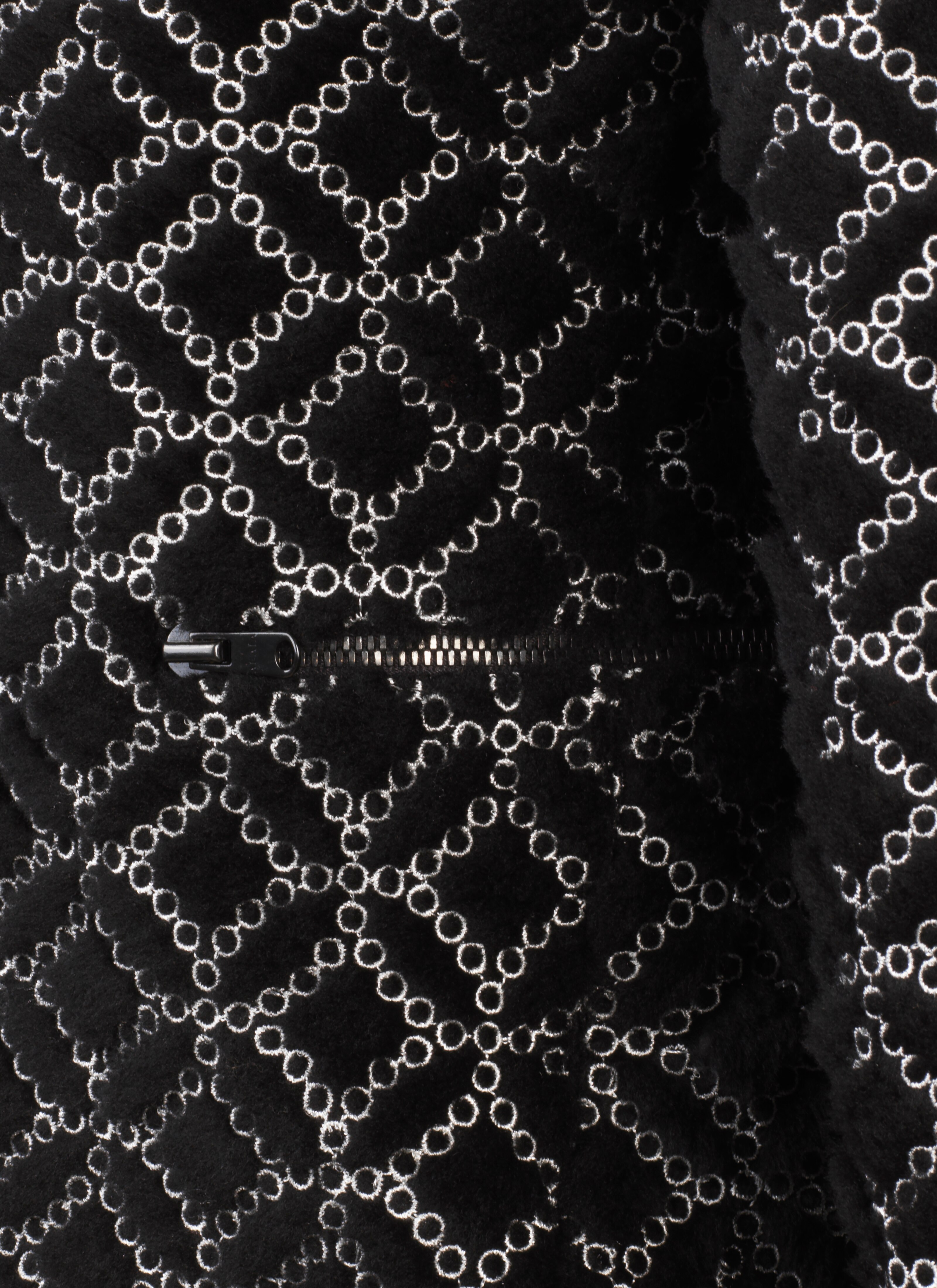 Embroidered Hooded Jacket Embroidered Hooded Jacket - maison-alaia.com