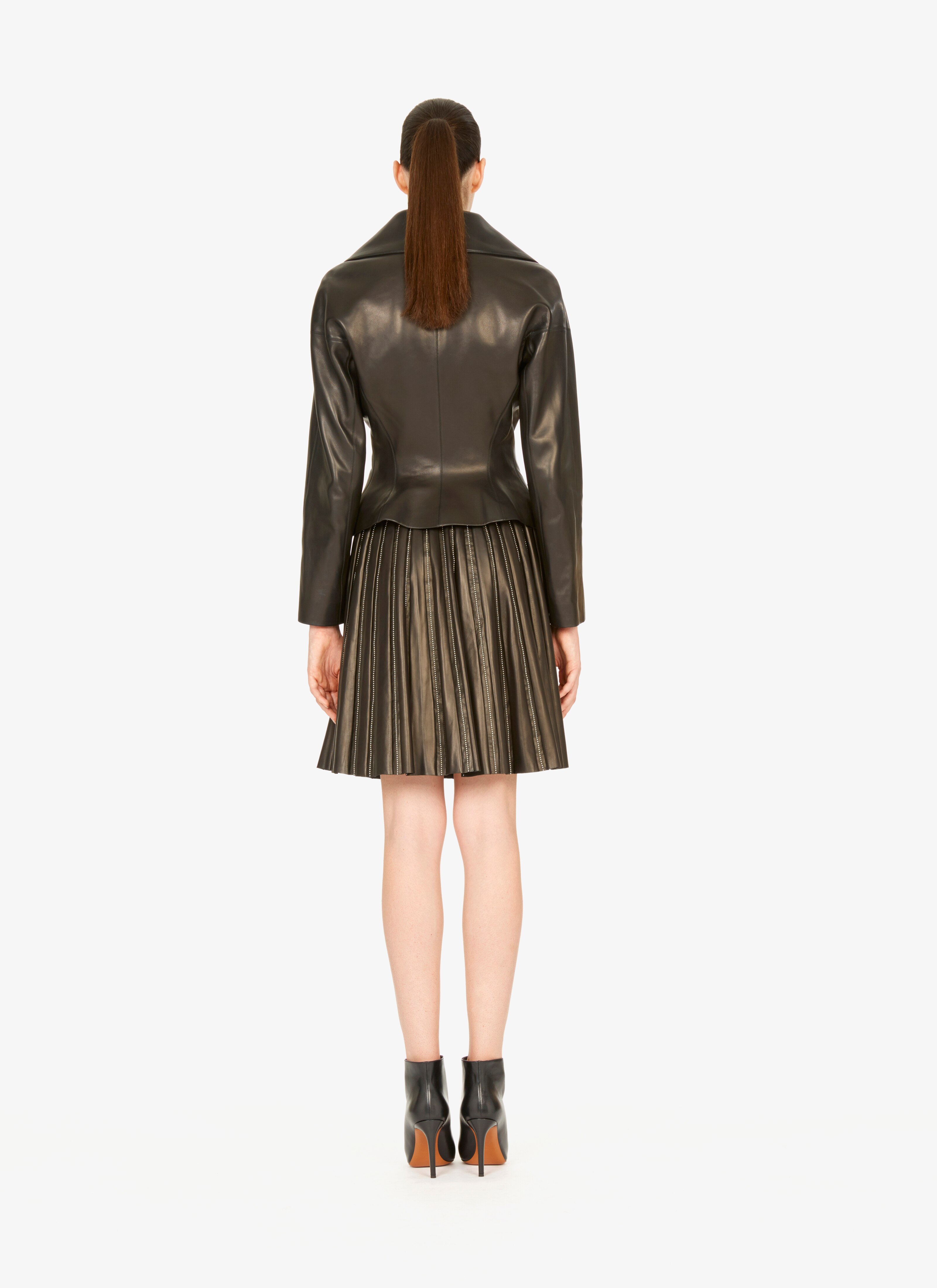 Leather Jacket Leather Jacket - maison-alaia.com