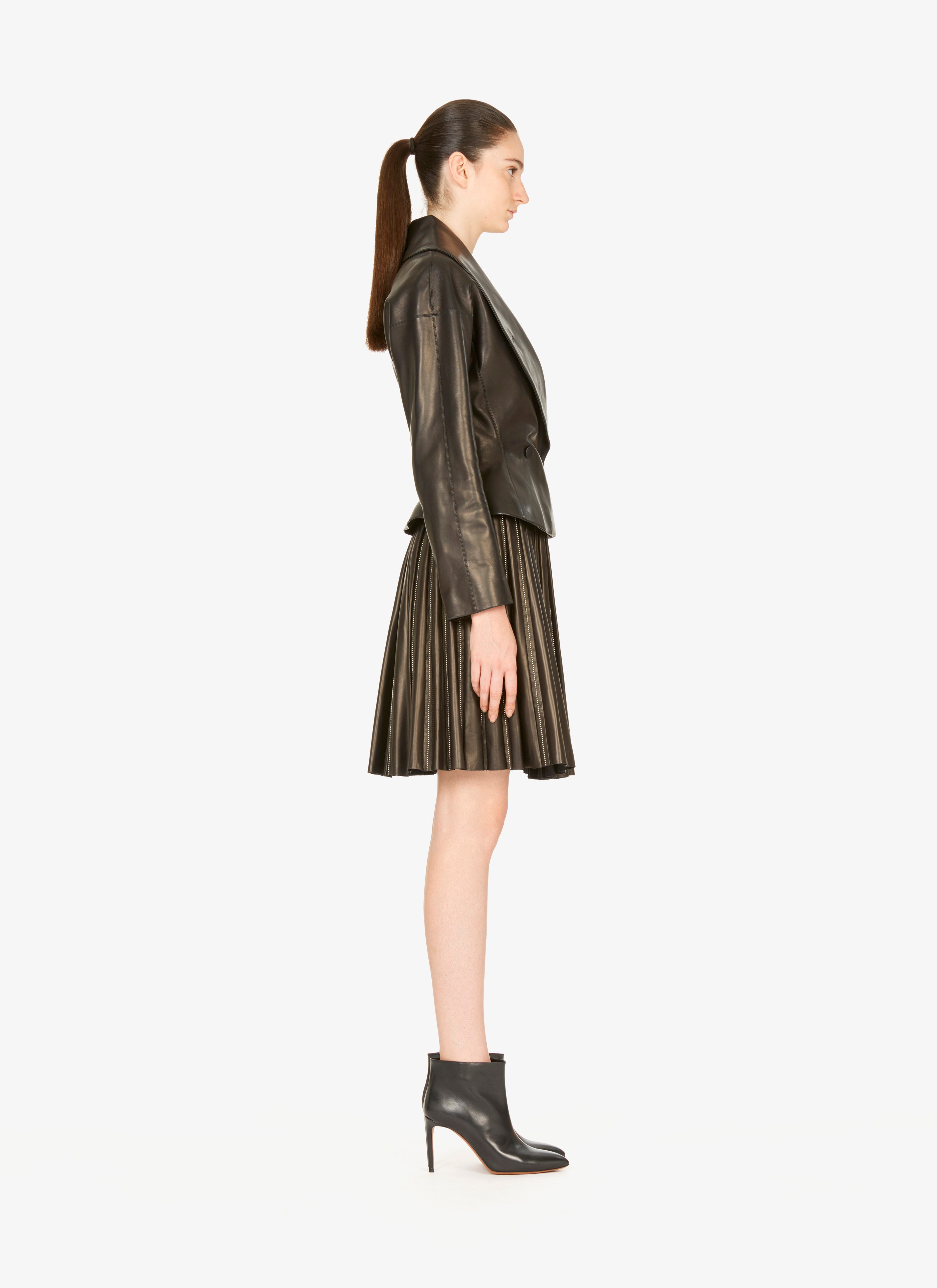 Leather Jacket Leather Jacket - maison-alaia.com