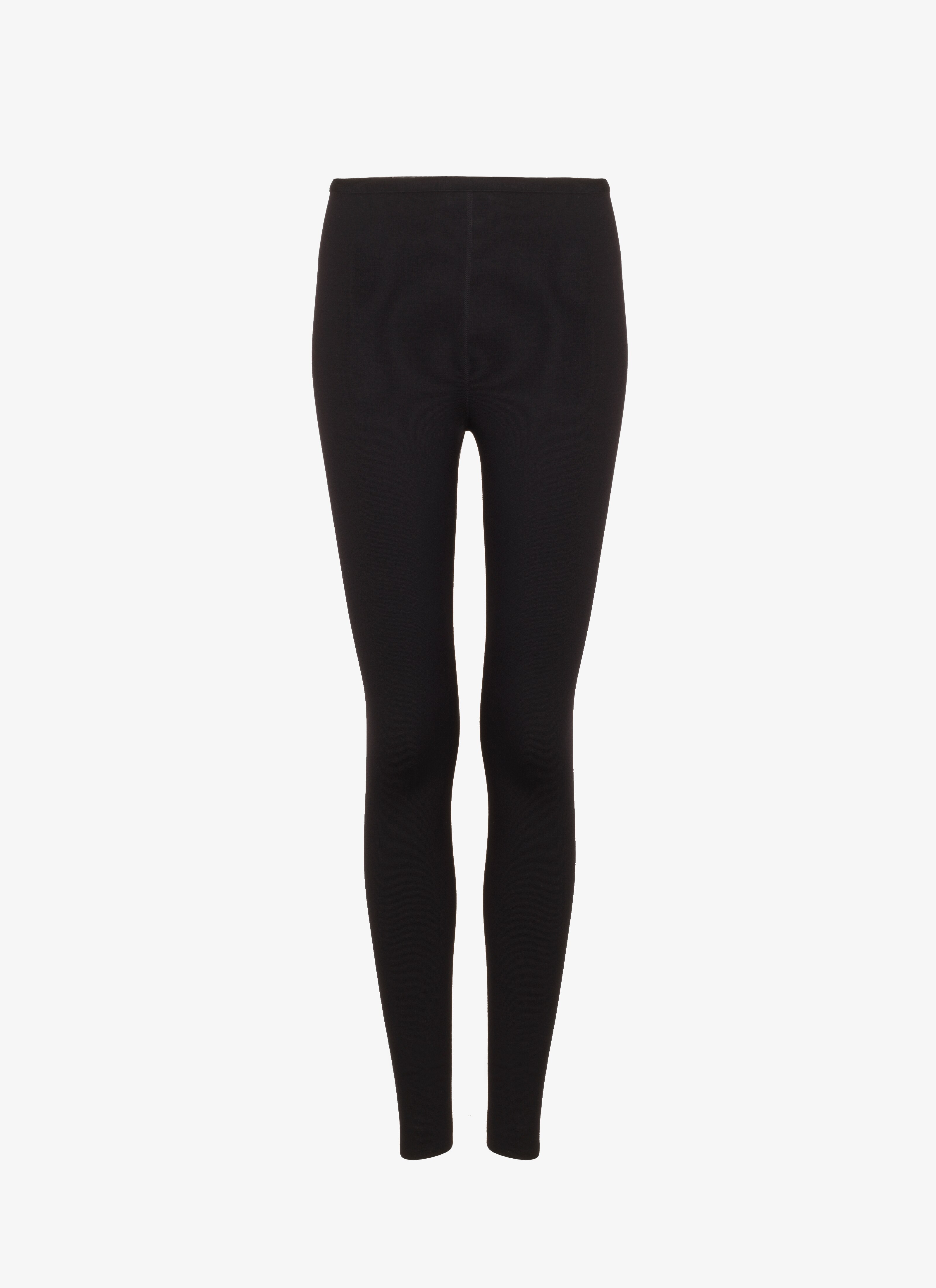 ALAÏA BLACK LEGGINGS