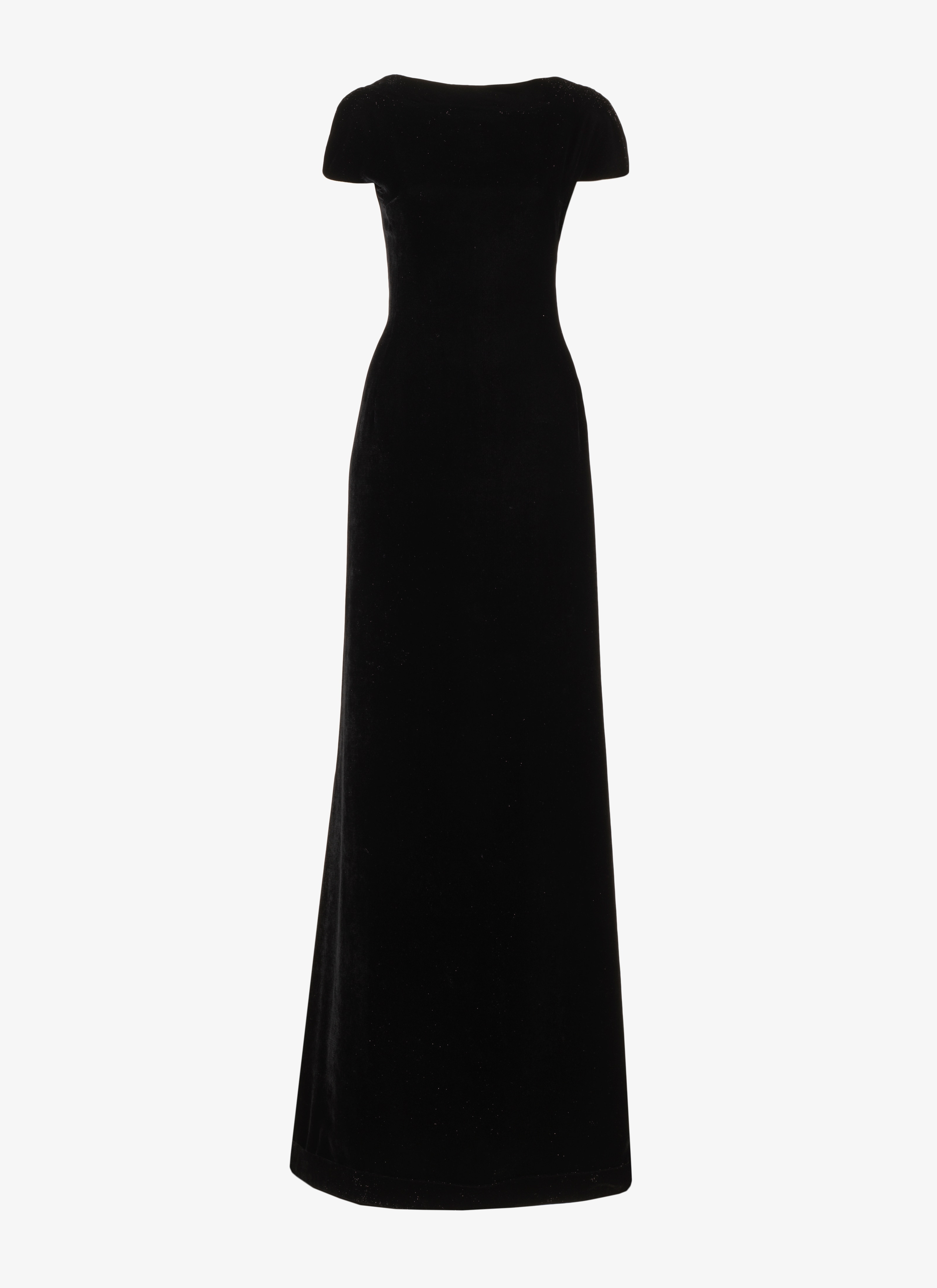 alaia velvet dress