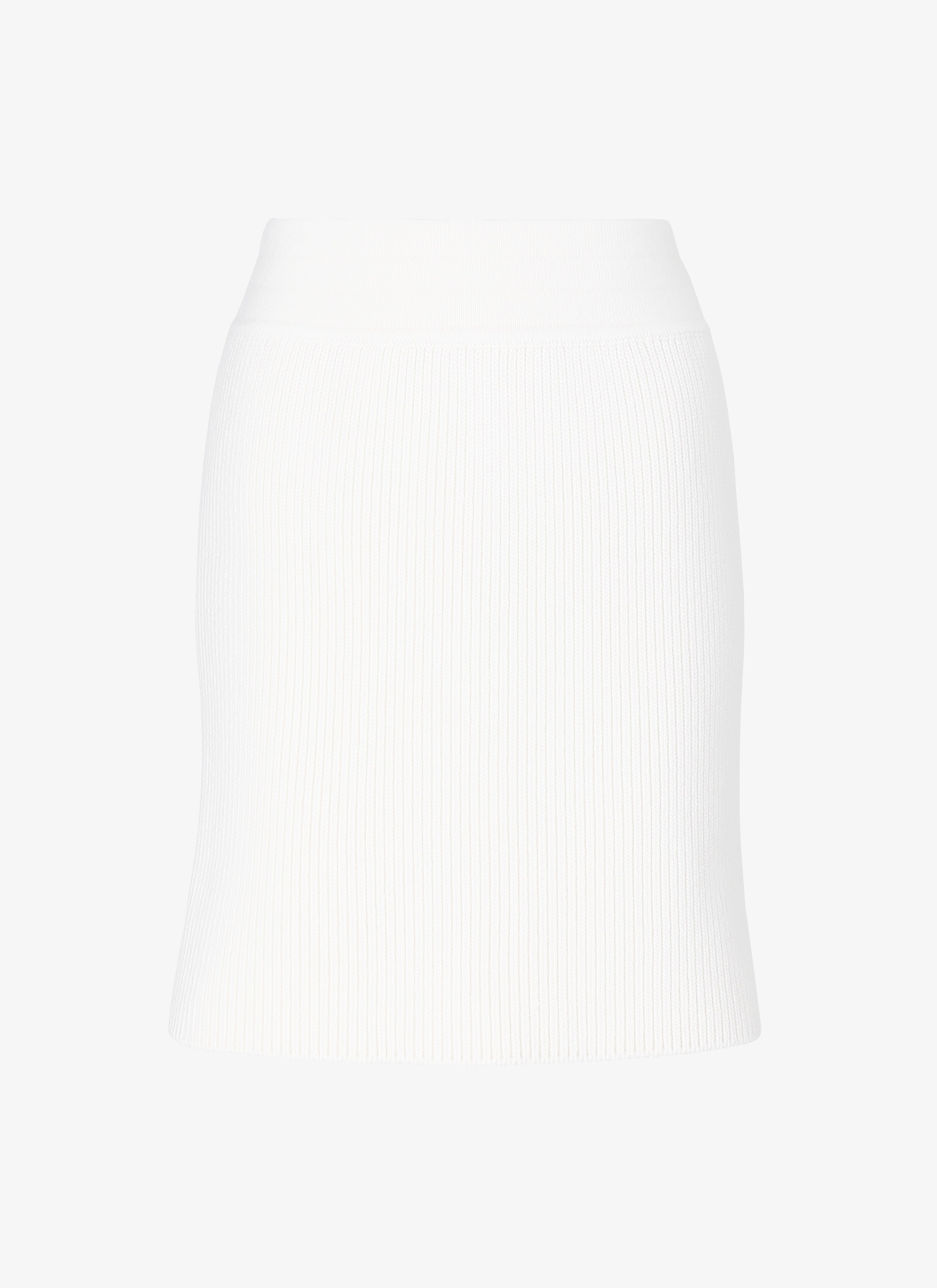 ALAÏA WHITE ALAÏA EDITION 1985 FITTED MINI SKIRT