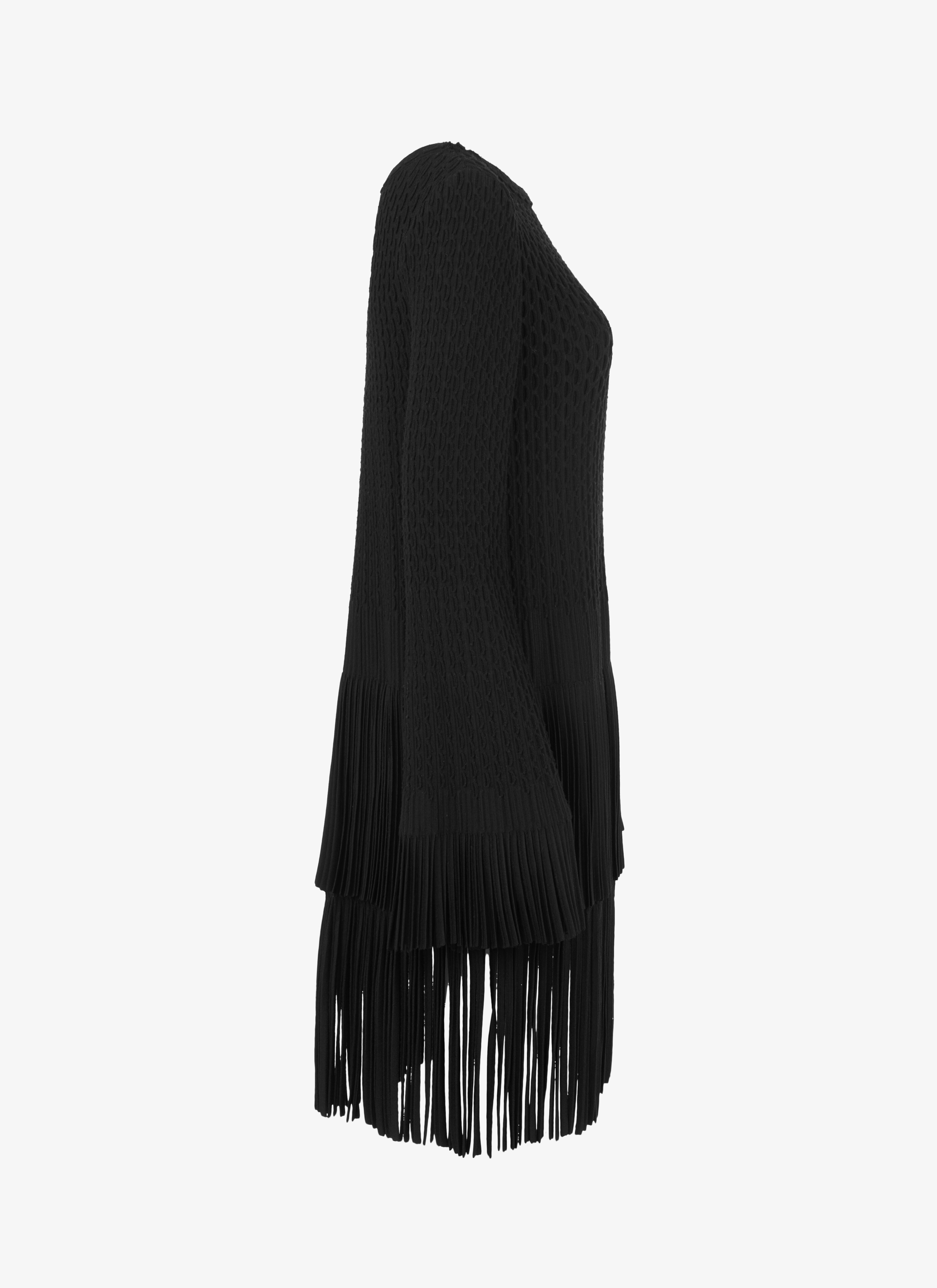 Fringed Knitted Dress Fringed Knitted Dress - maison-alaia.com