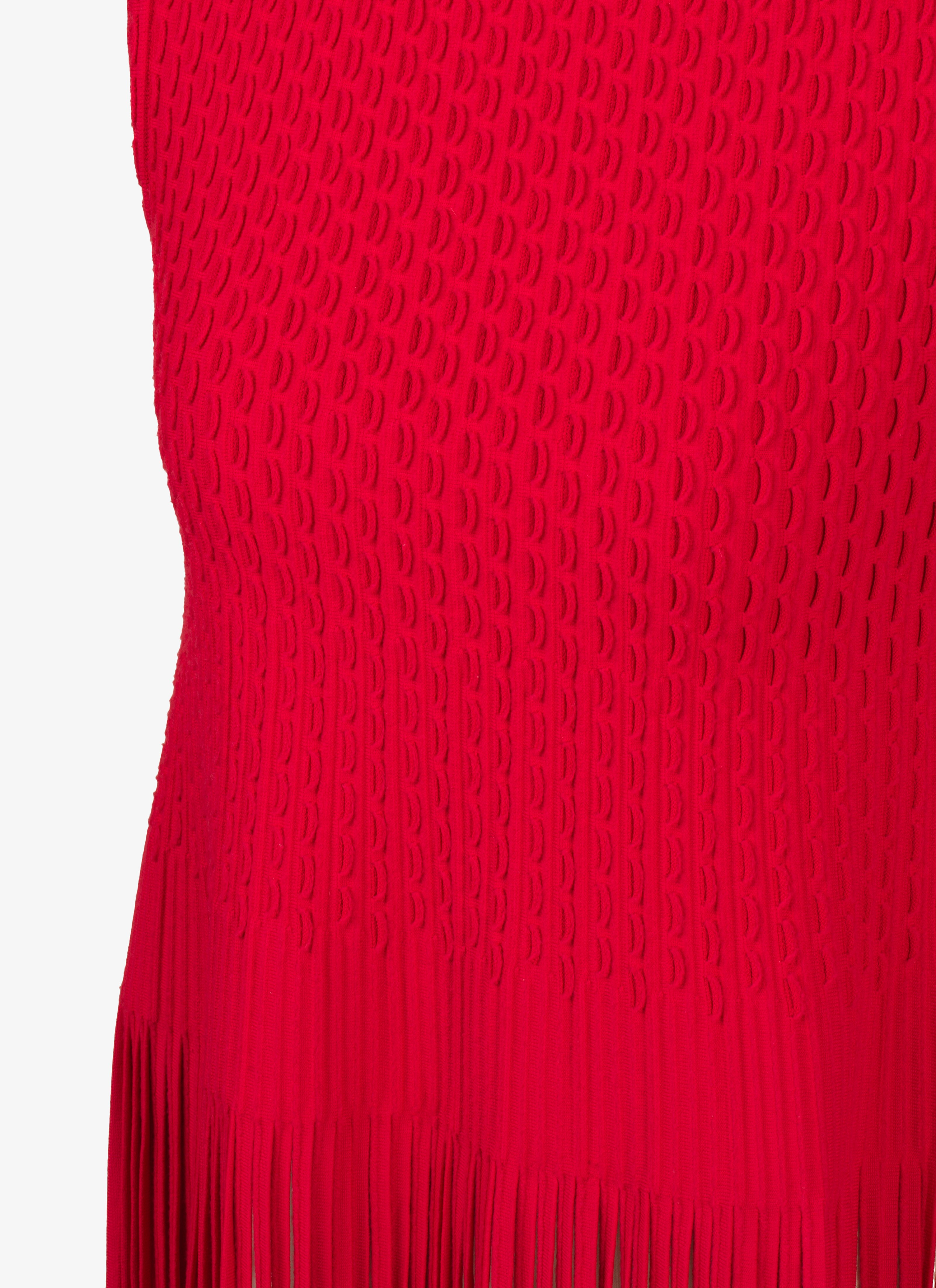 Fringed Knitted Top Fringed Knitted Top - maison-alaia.com