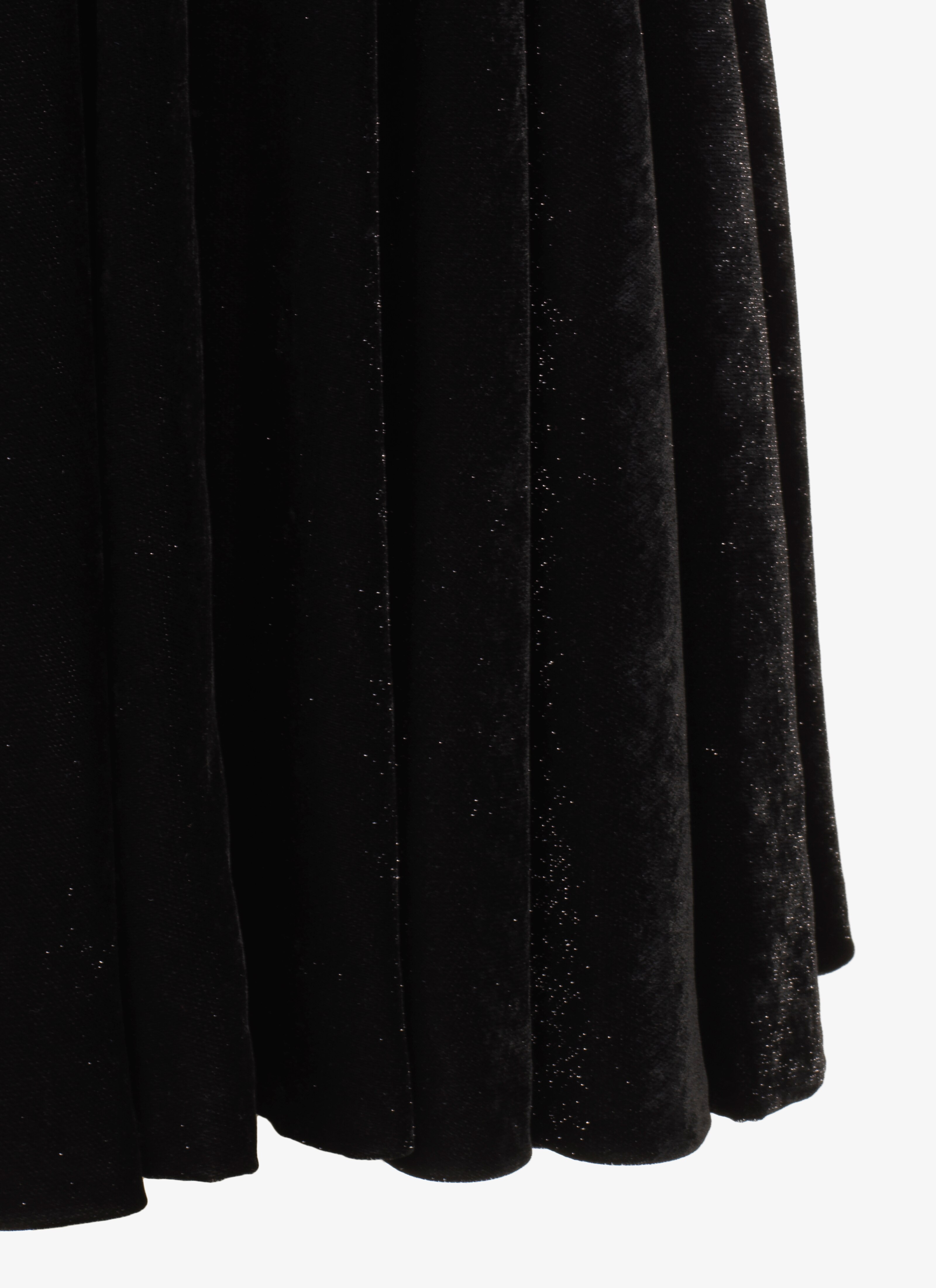 Flared Velvet Dress Flared Velvet Dress - maison-alaia.com