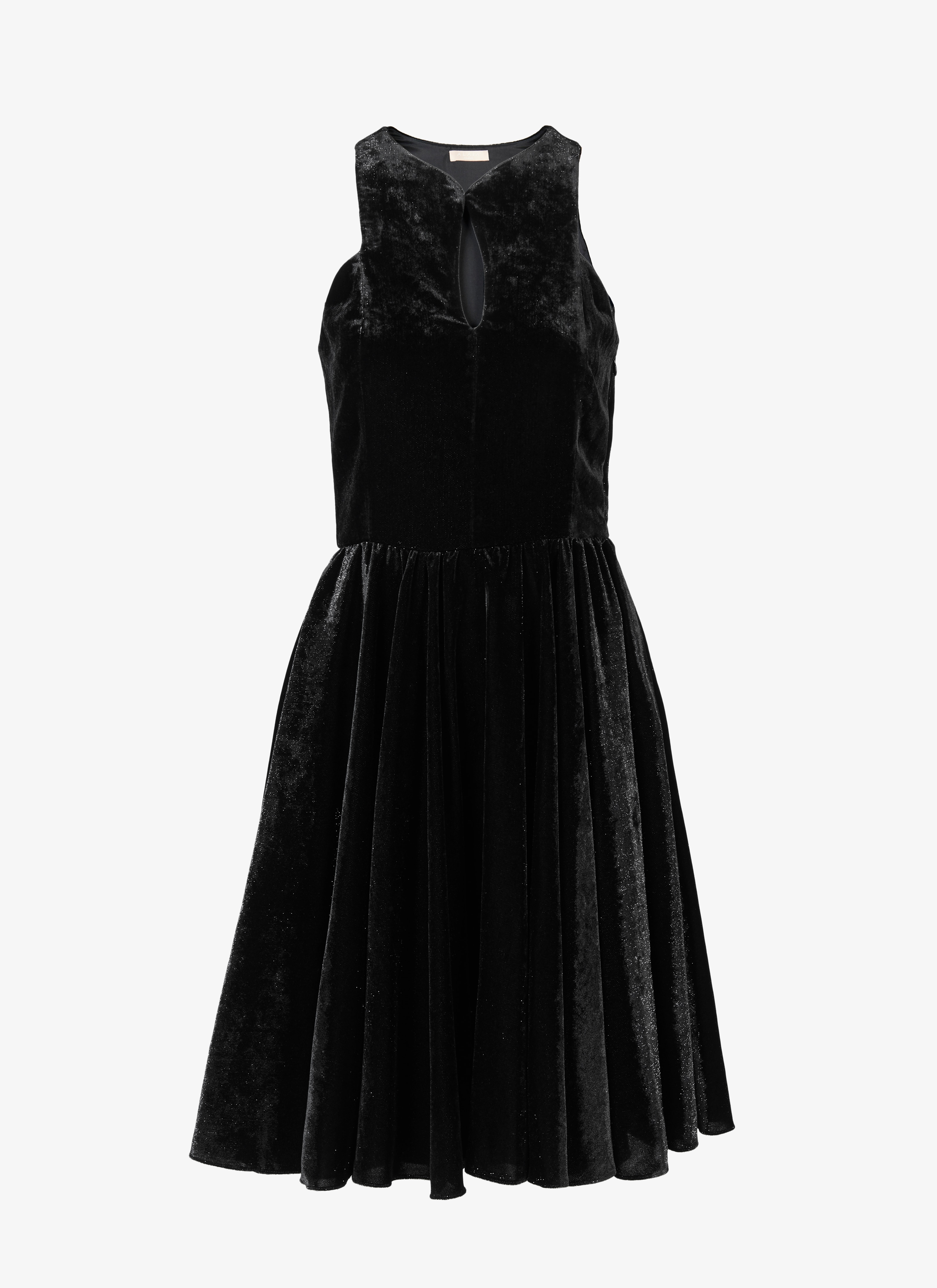 Flared Velvet Dress Flared Velvet Dress - maison-alaia.com