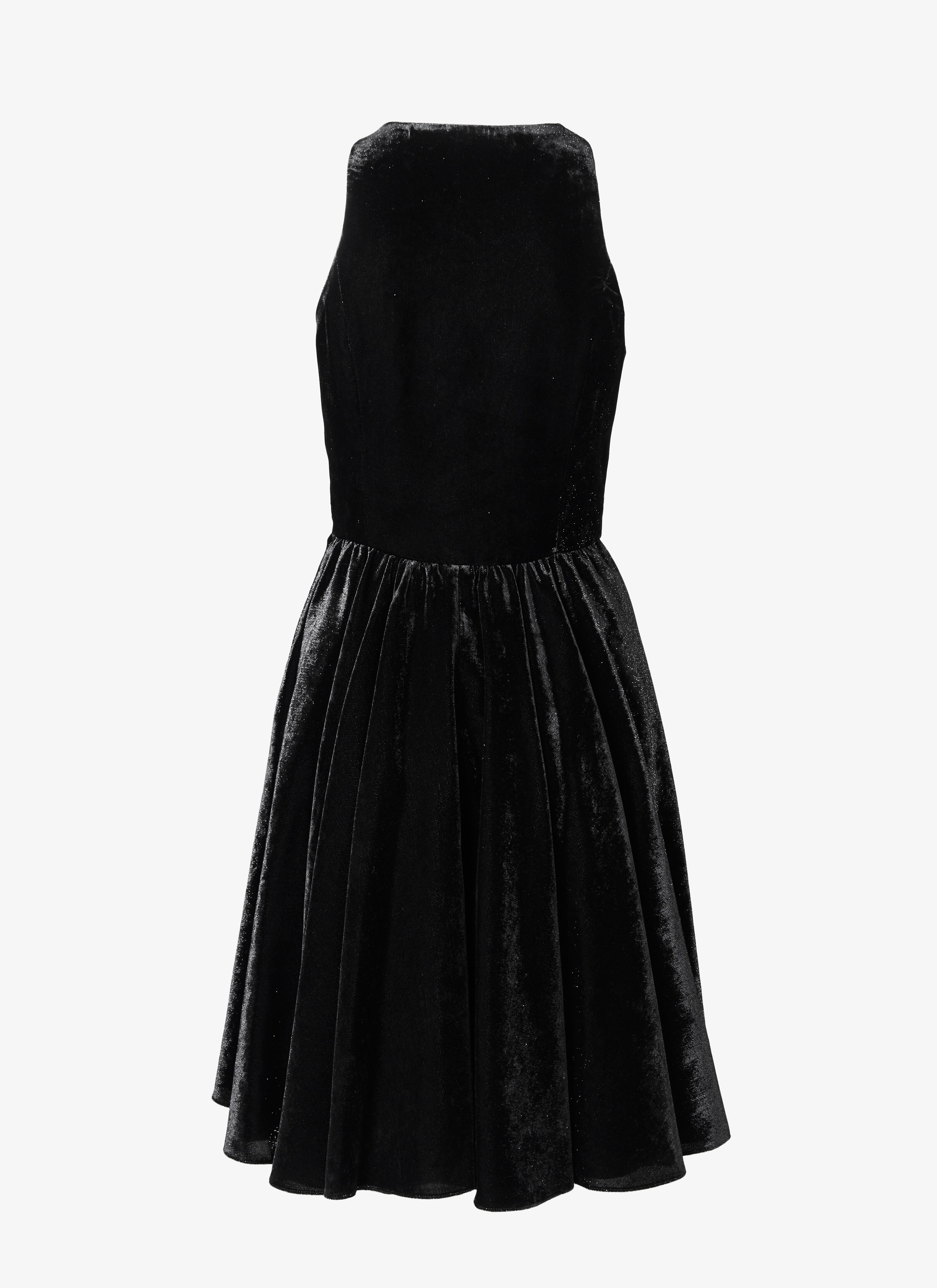 Women's Flared Velvet Dress | ALAÏA QA