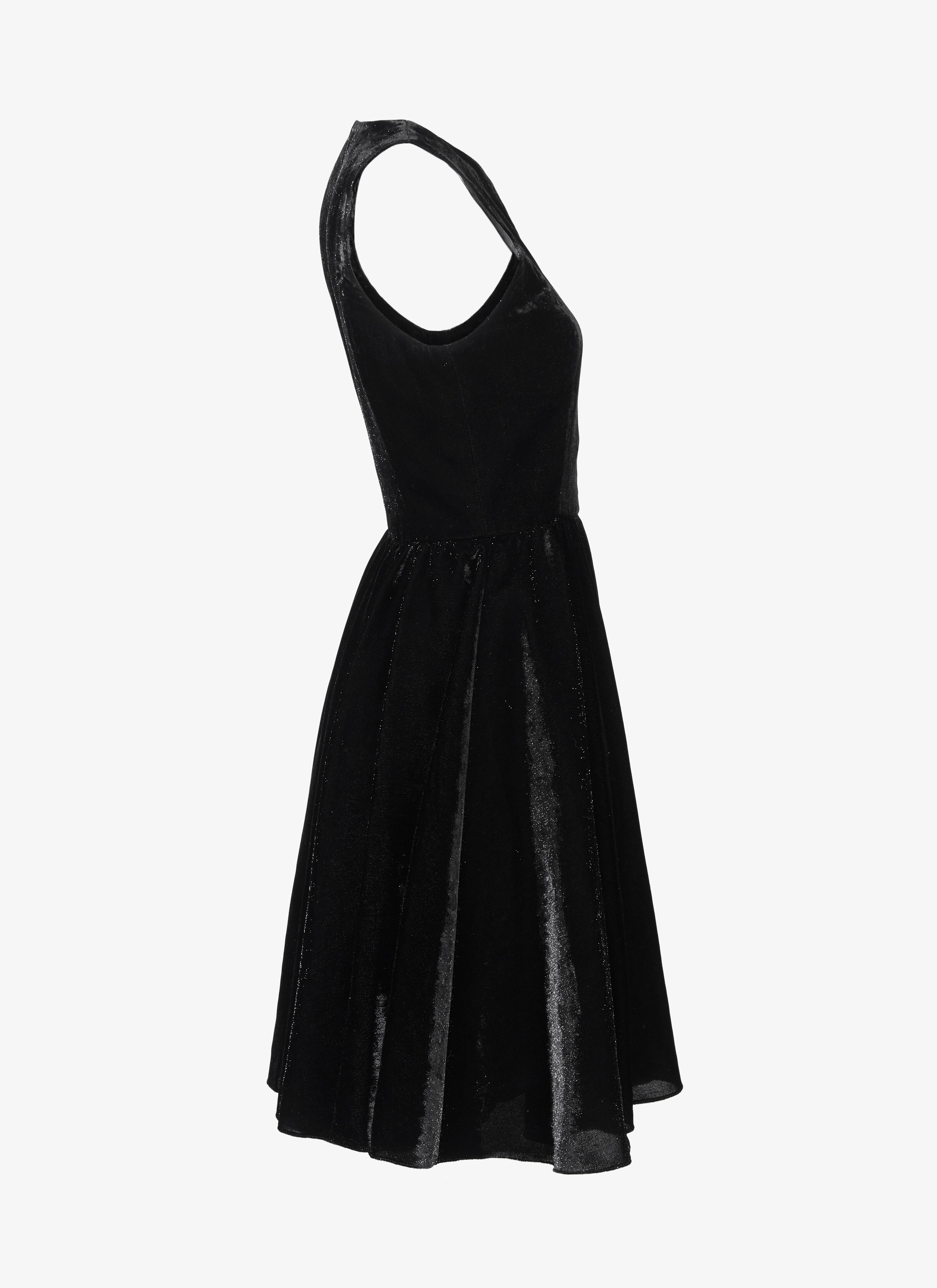 Flared Velvet Dress Flared Velvet Dress - maison-alaia.com