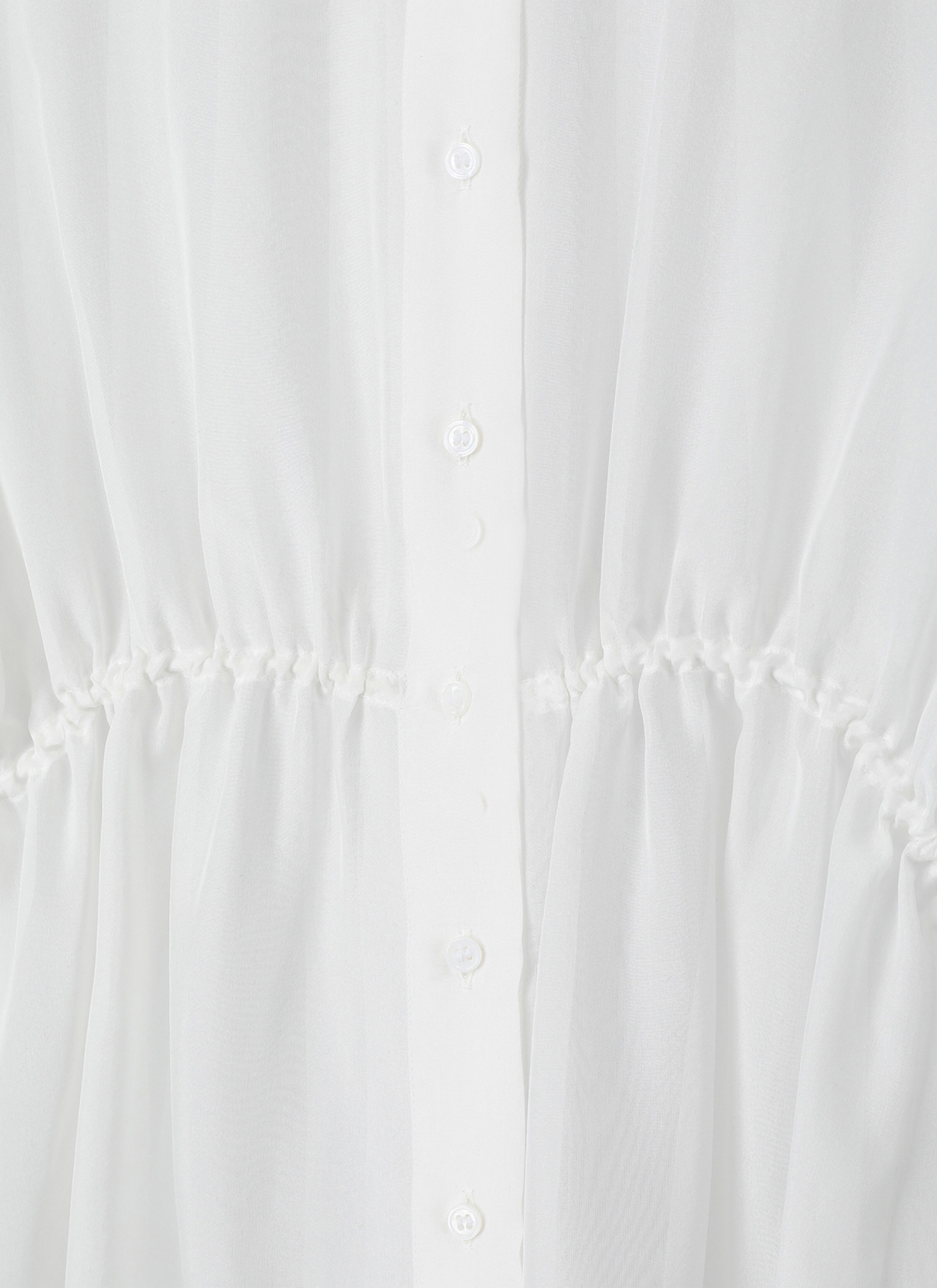 Tailored Pleated Shirt Tailored Pleated Shirt - maison-alaia.com