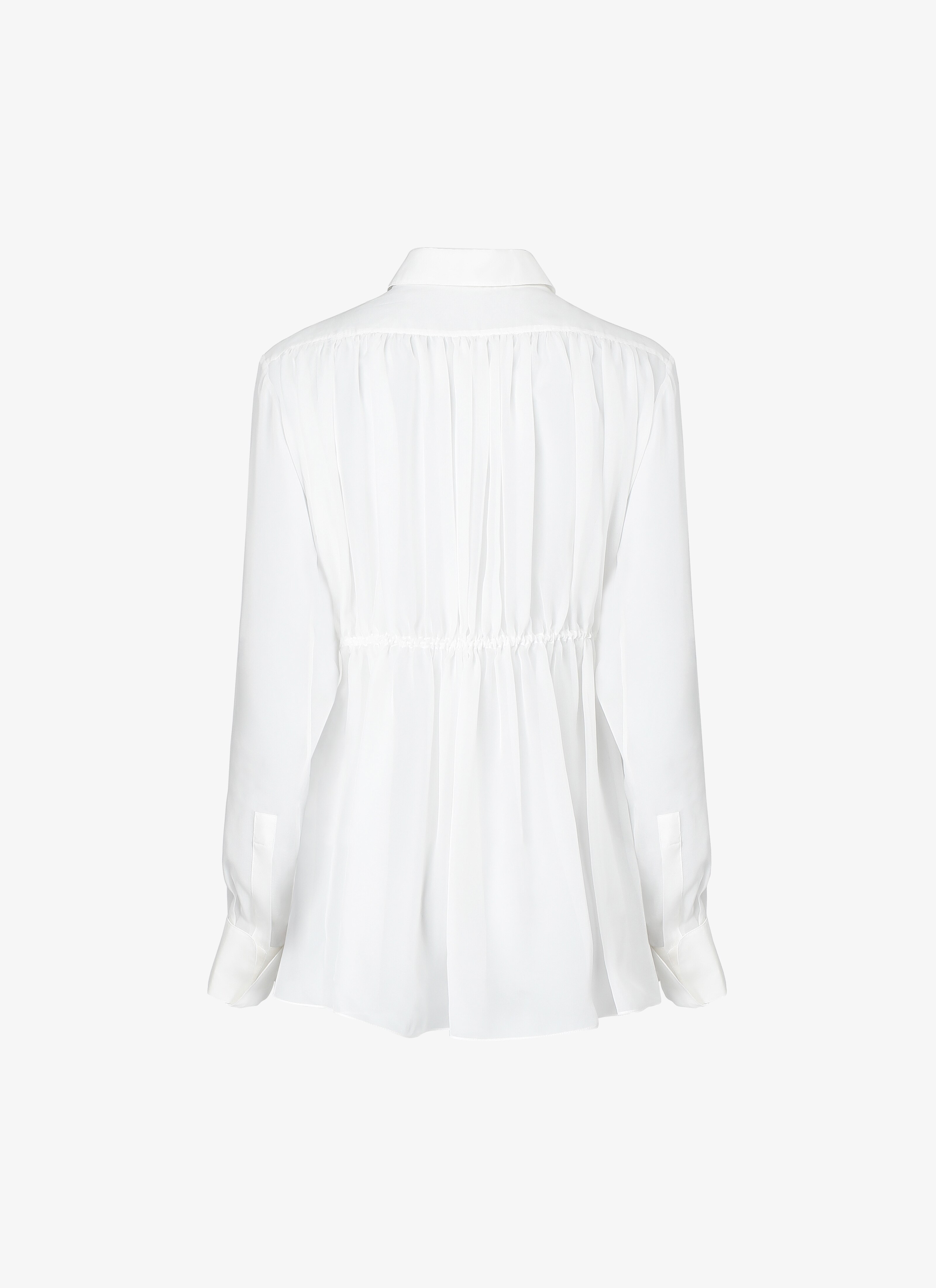 Tailored Pleated Shirt Tailored Pleated Shirt - maison-alaia.com