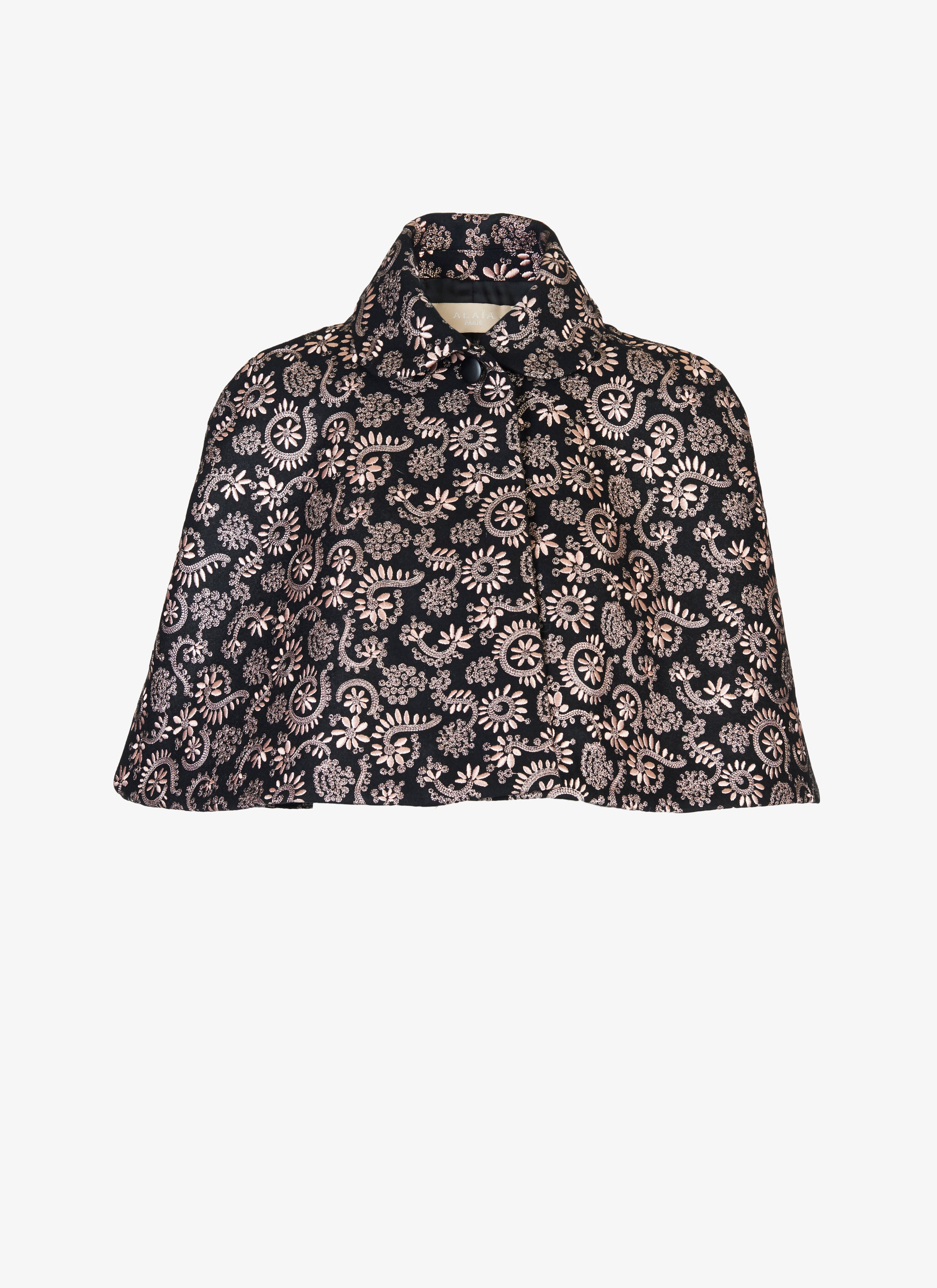 ALAÏA BLACK/LIGHT PINK TOPS