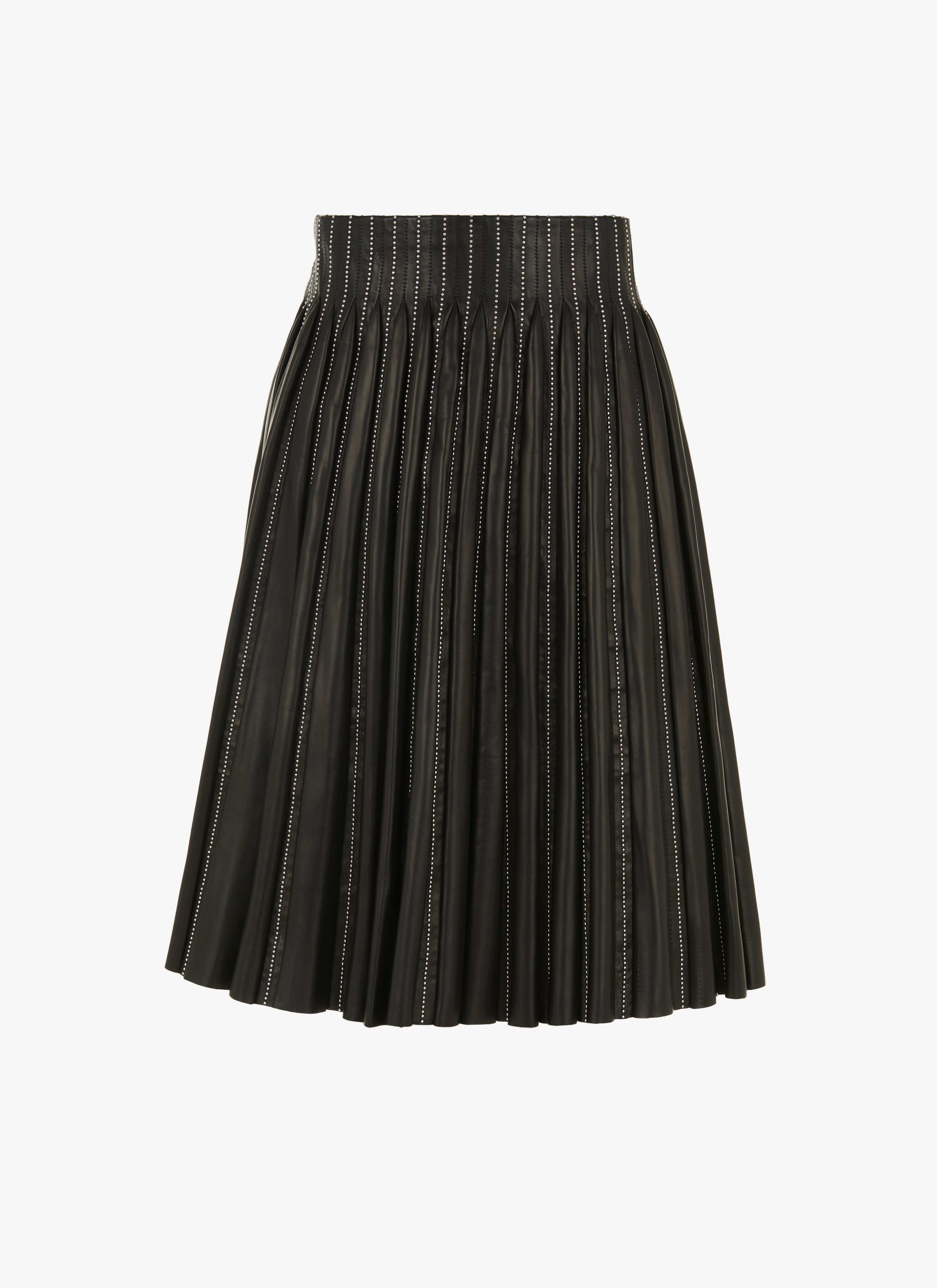 Leather Skirt Leather Skirt - maison-alaia.com