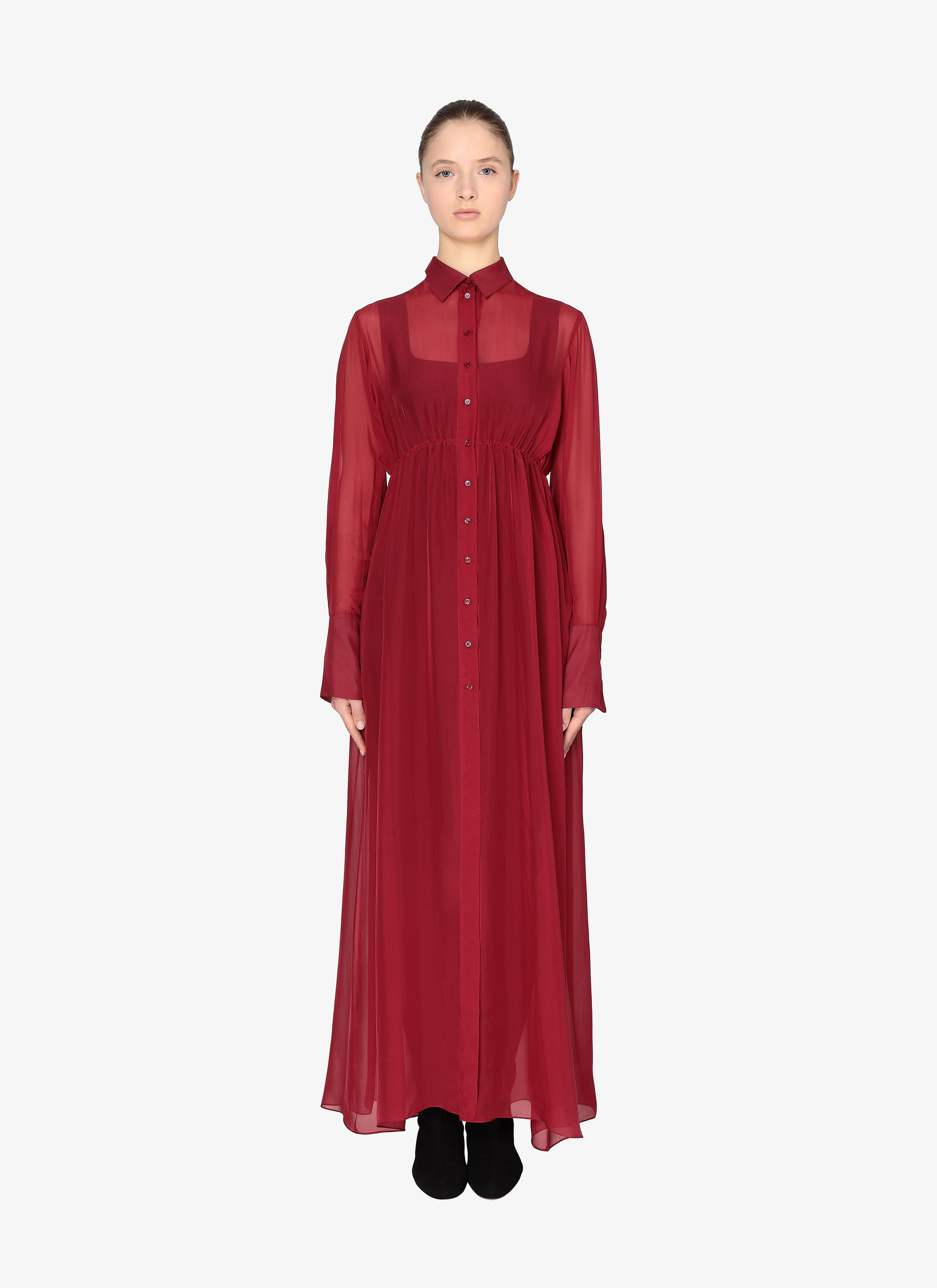 Long Shirt-Dress Long Shirt-Dress - maison-alaia.com