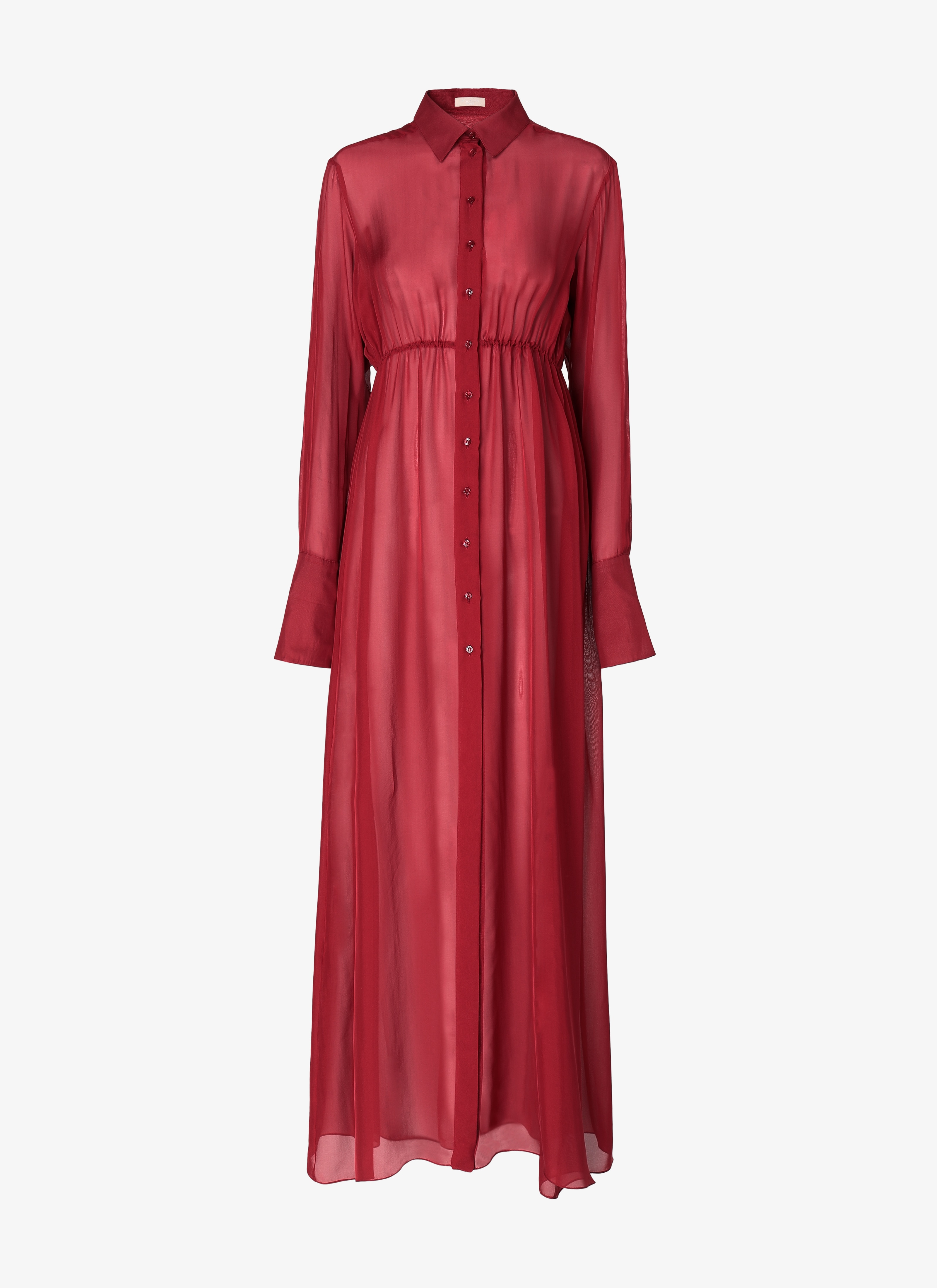 Long Shirt-Dress Long Shirt-Dress - maison-alaia.com