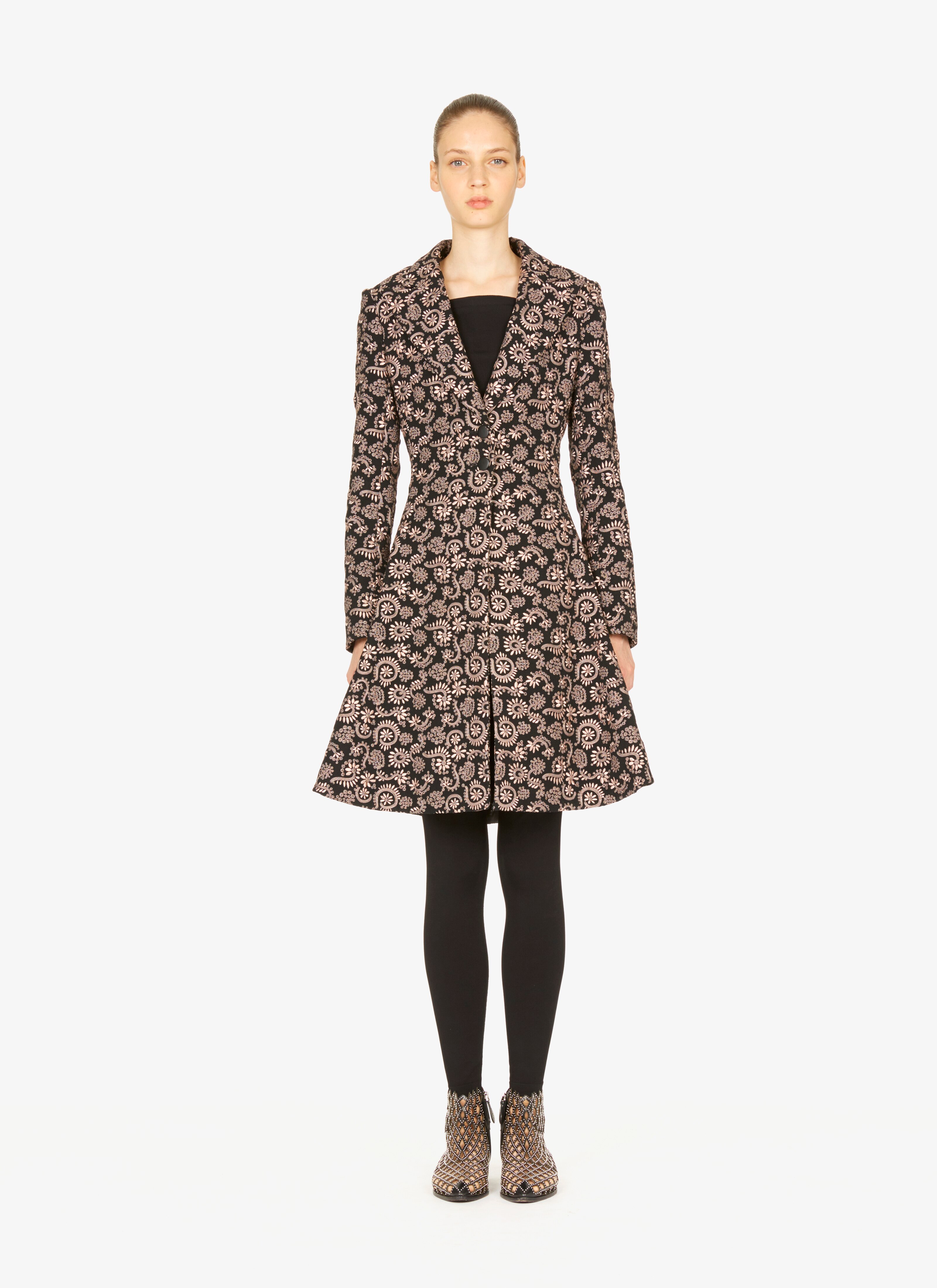 Embroidered Tailored Coat Embroidered Tailored Coat - maison-alaia.com