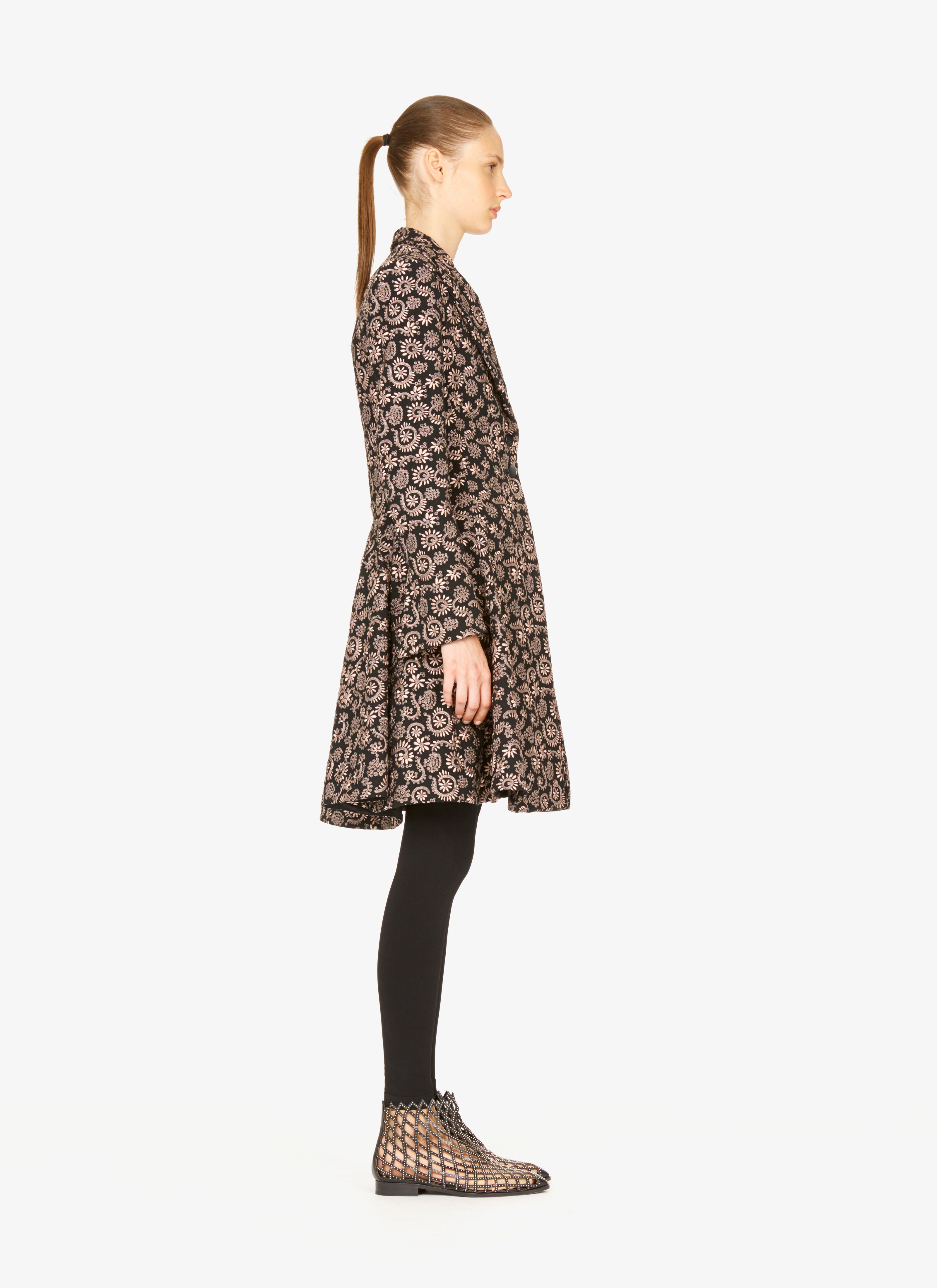 Embroidered Tailored Coat Embroidered Tailored Coat - maison-alaia.com