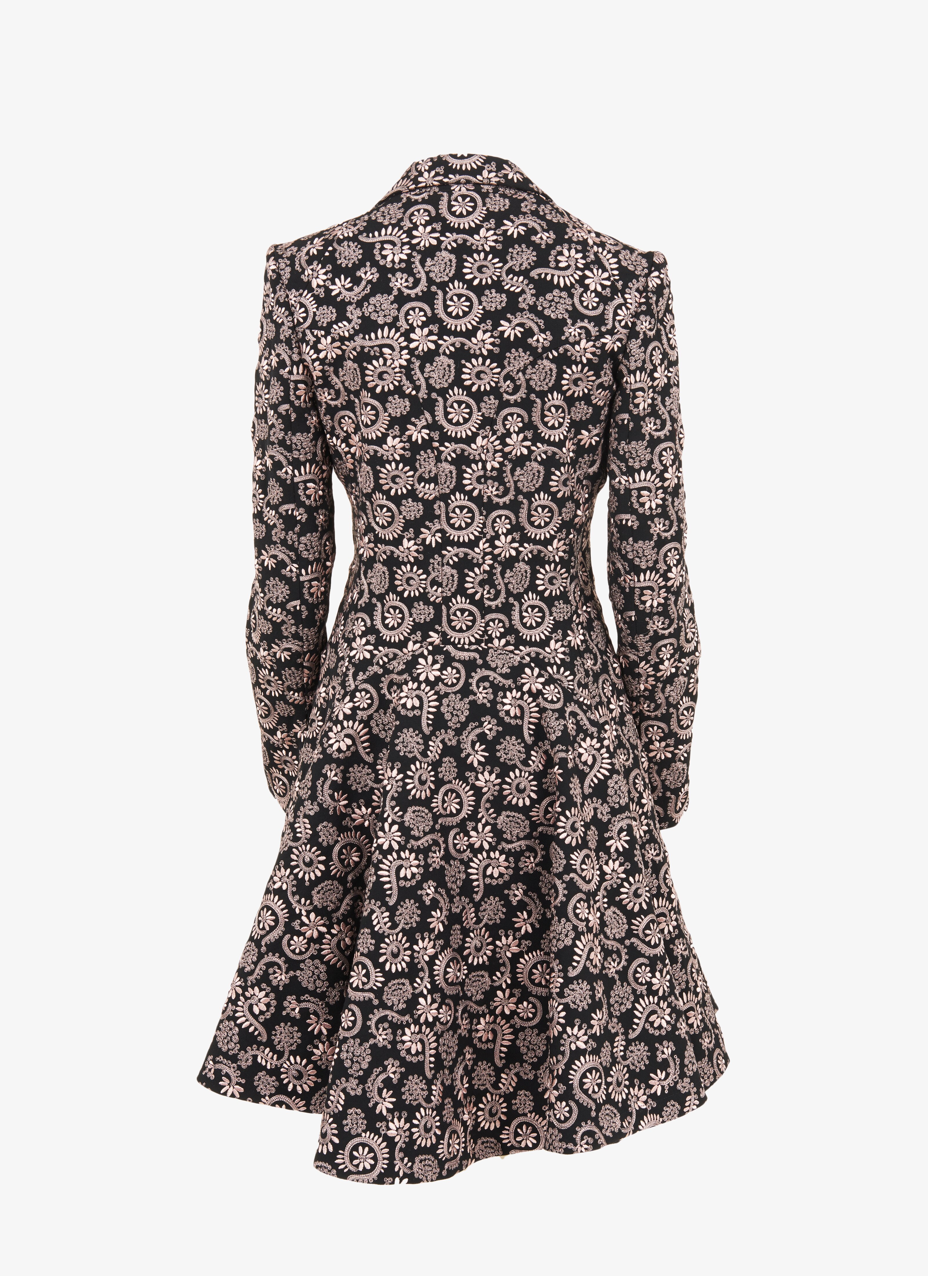 Embroidered Tailored Coat Embroidered Tailored Coat - maison-alaia.com