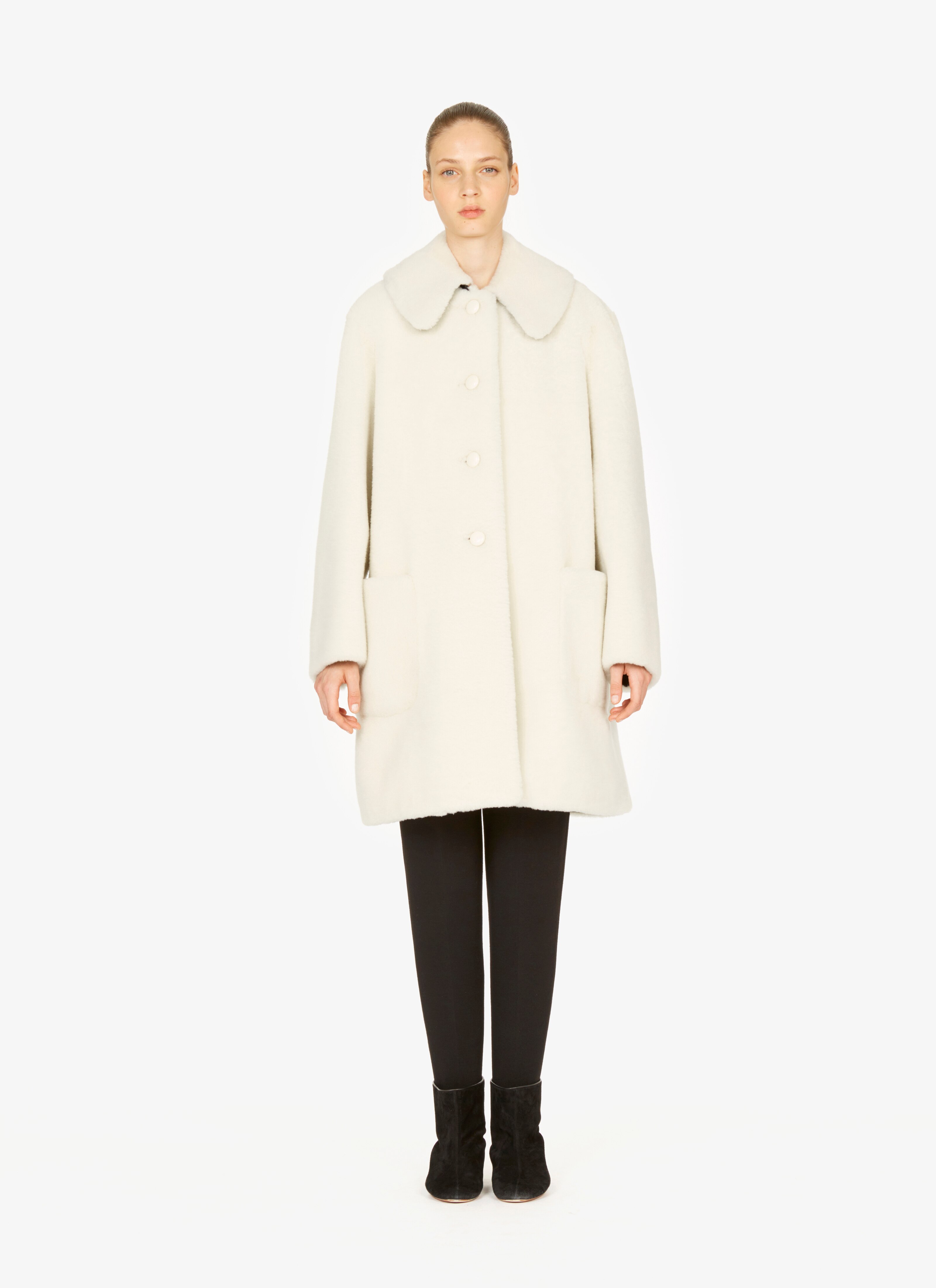 Merino Woolen Coat Merino Woolen Coat - maison-alaia.com