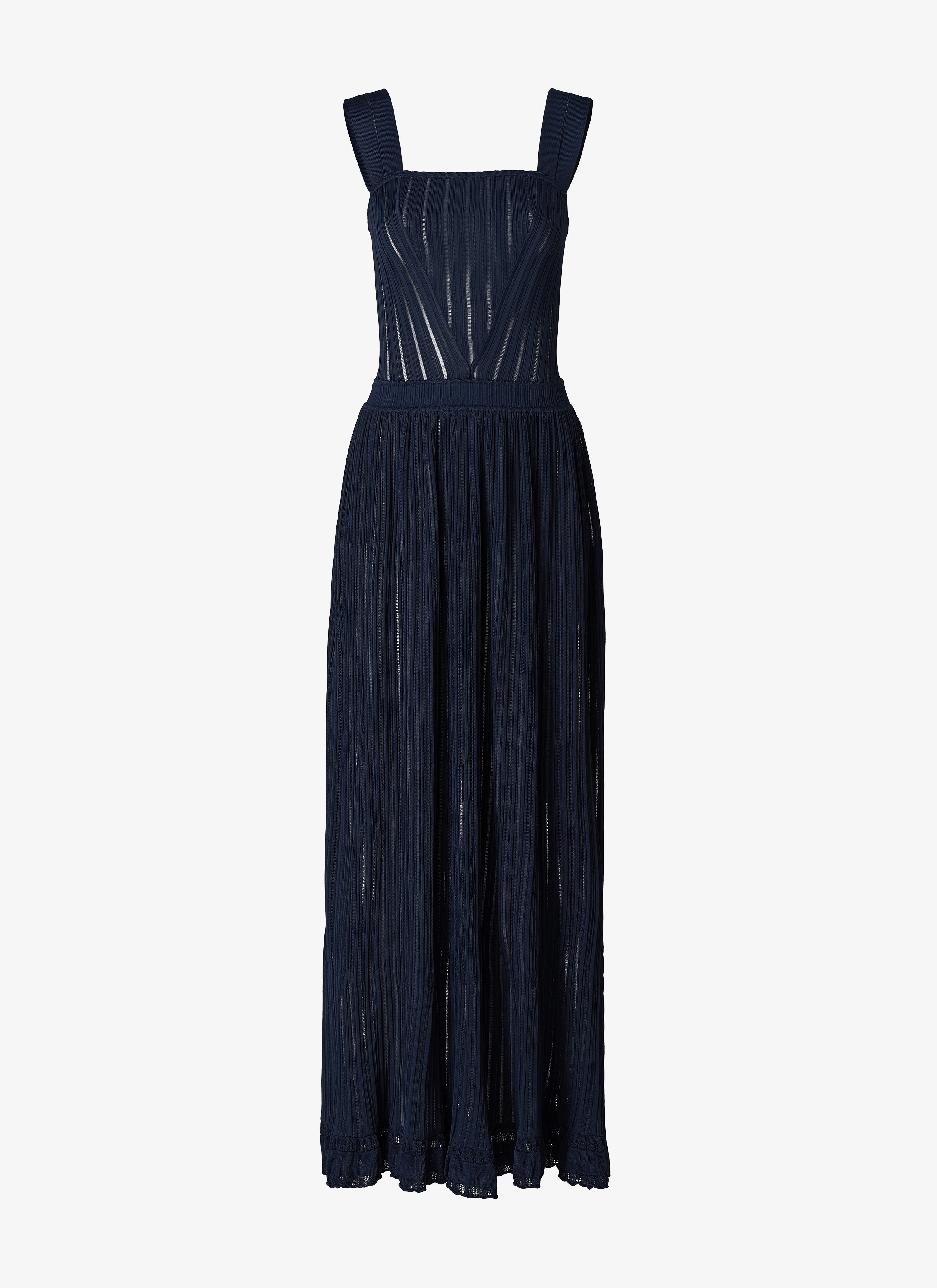 ALAÏA DRESSES BLU NOTTE