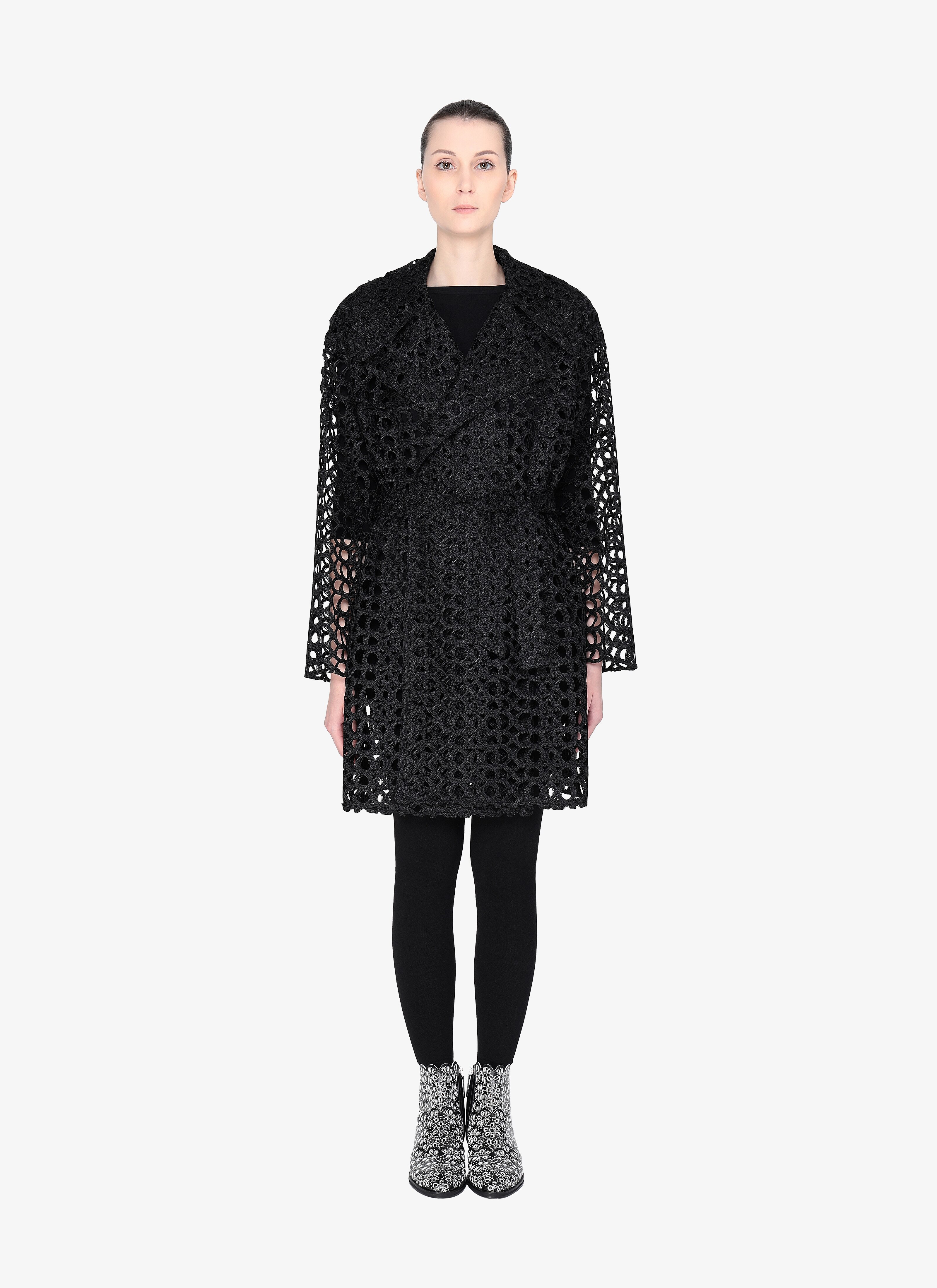 Embroidered Trench Embroidered Trench - maison-alaia.com