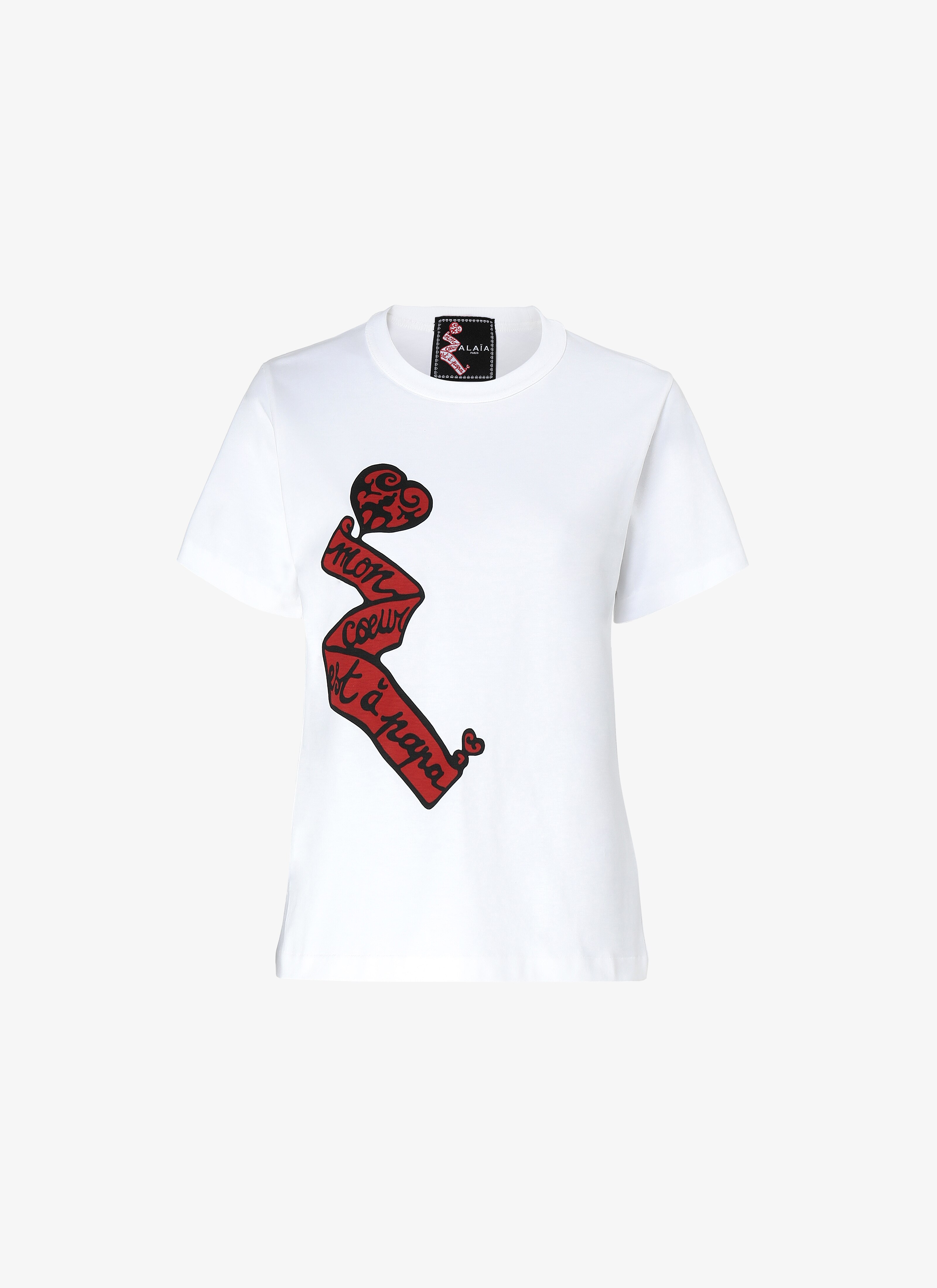 ALAÏA WHITE/RED TOPS