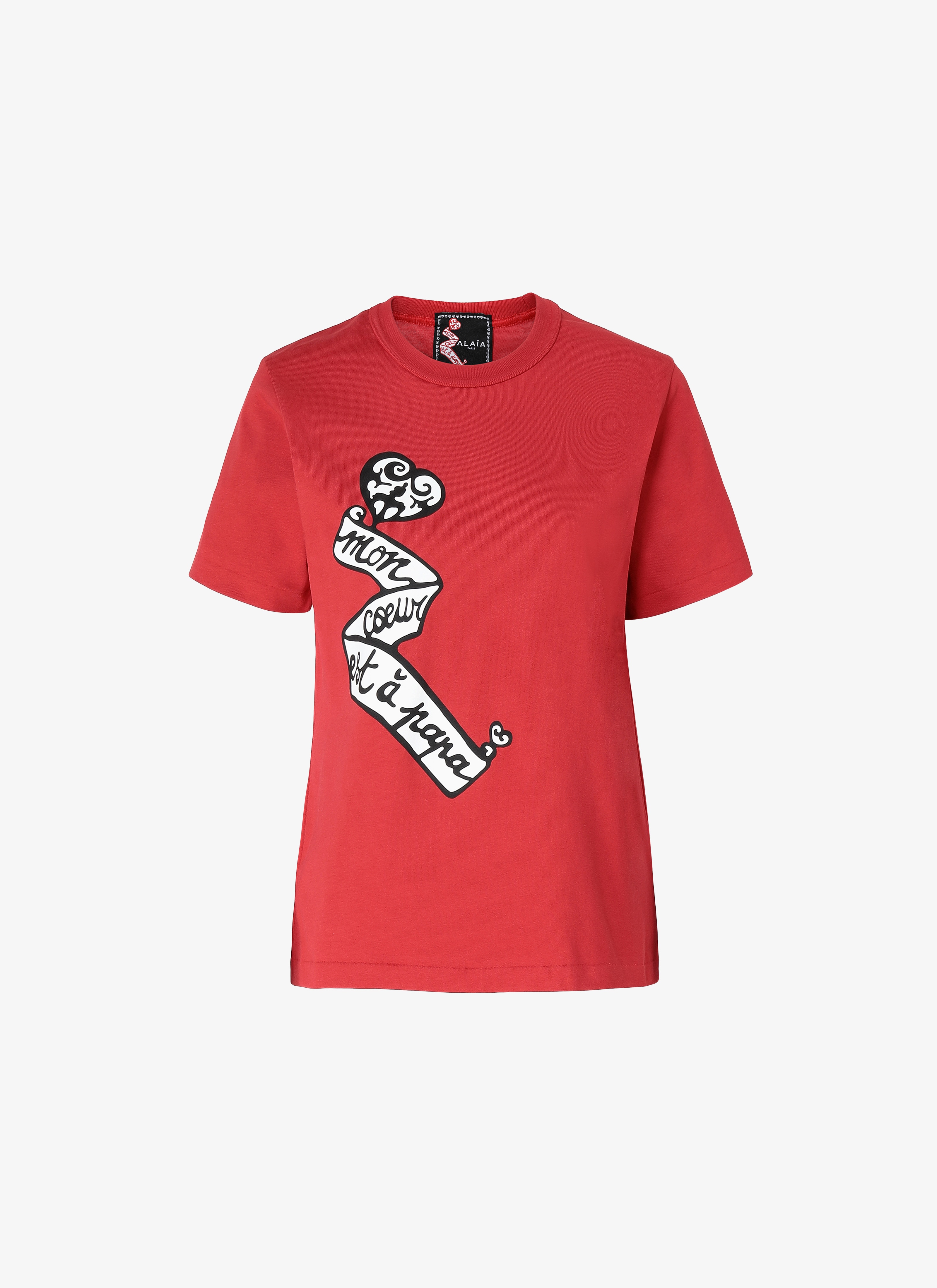 ALAÏA RED/BLACK TOPS