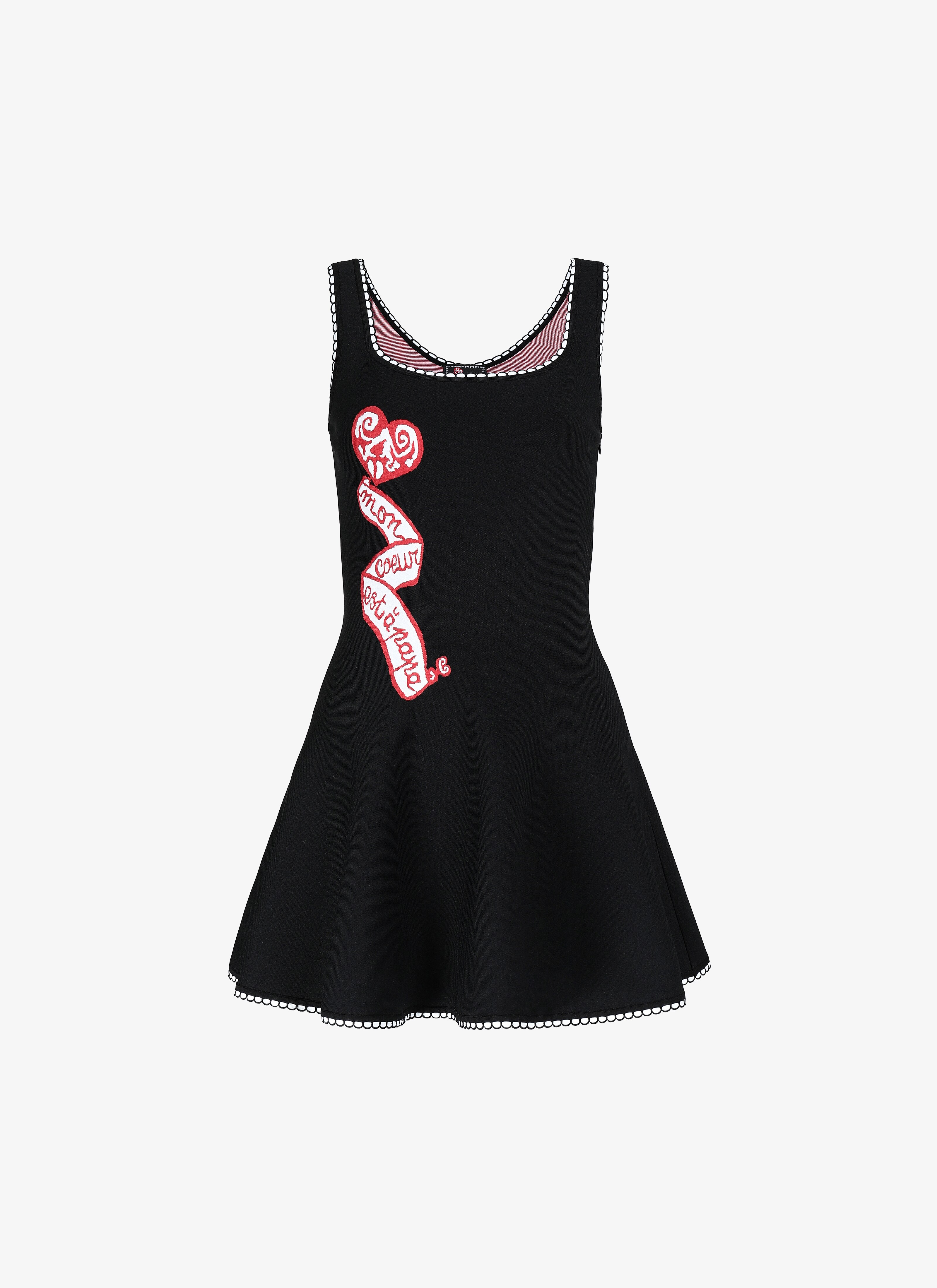 ALAÏA BLACK/RED DRESSES