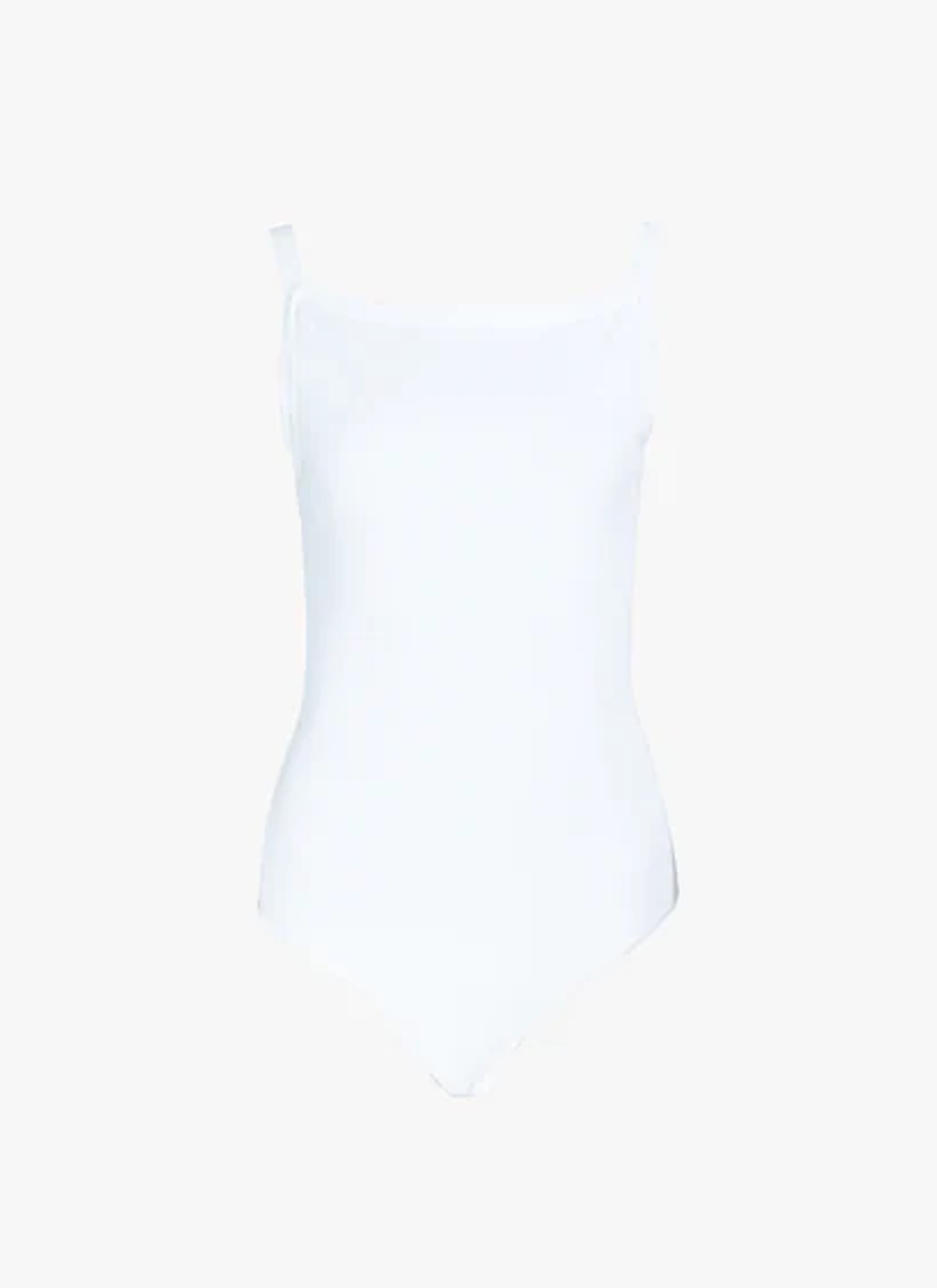 ALAÏA WHITE SLEEVELESS BODYSUIT