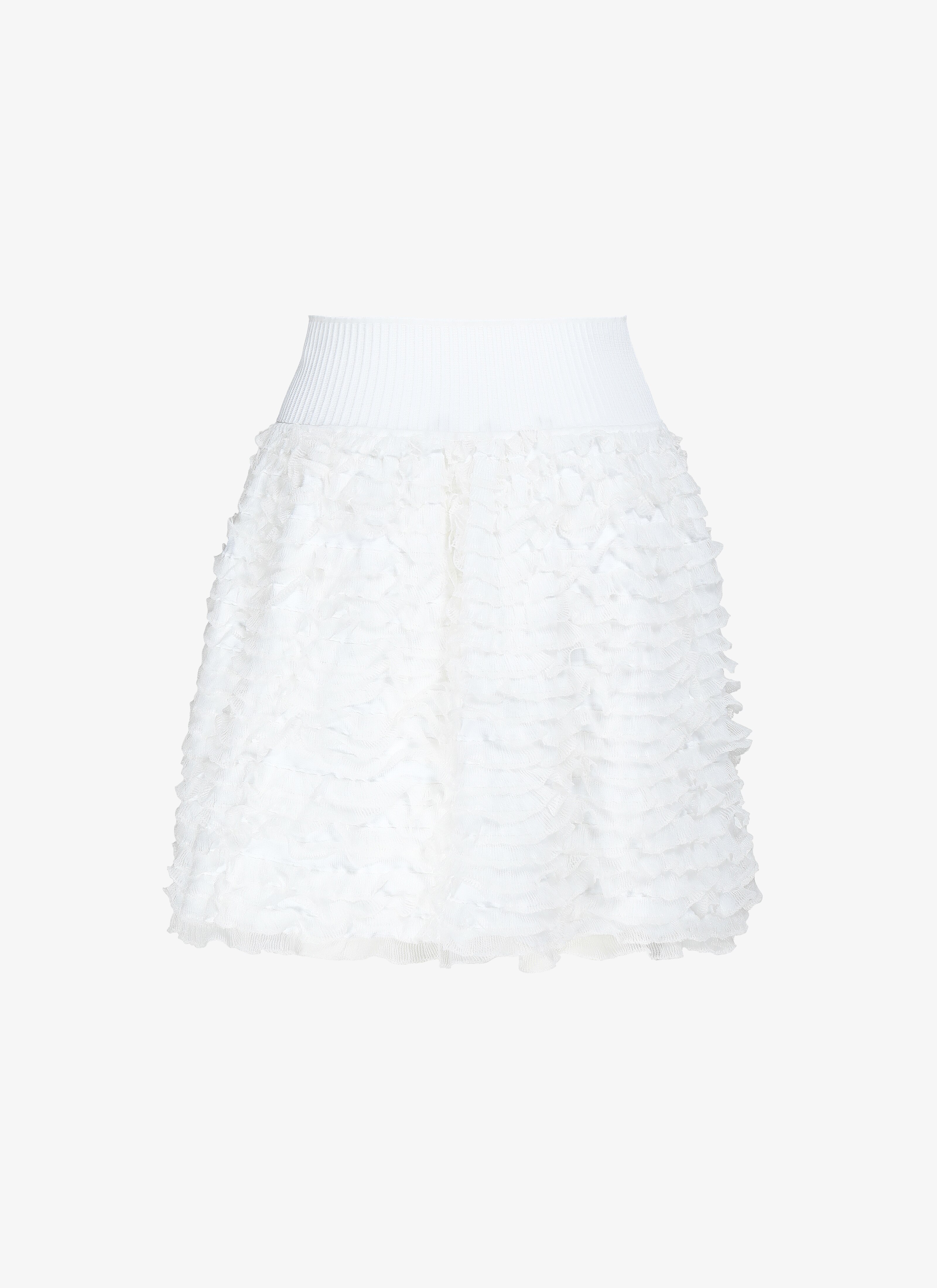 Mini Ruffled Skirt Mini Ruffled Skirt - maison-alaia.com