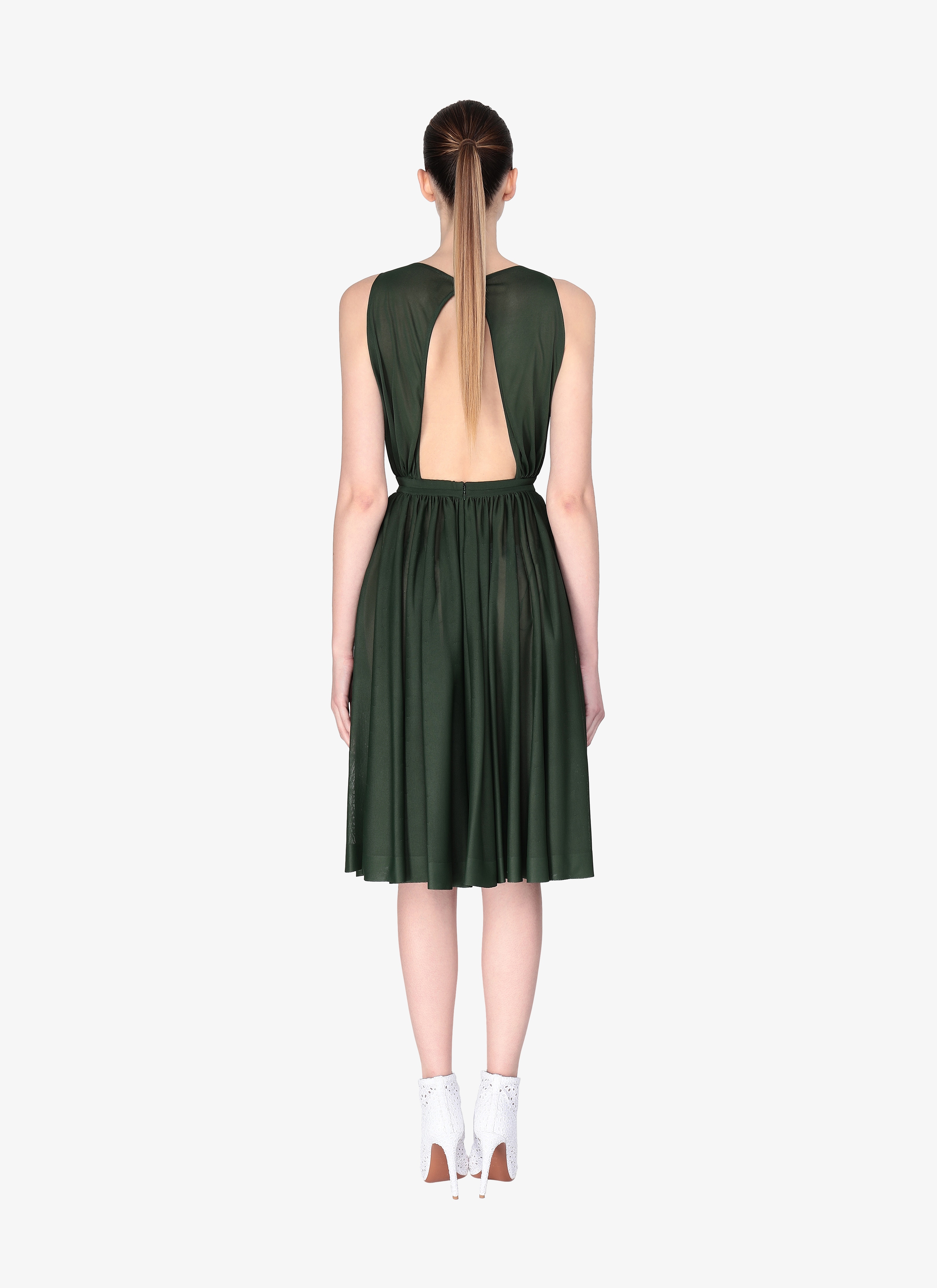Open Back Mini-Dress Open Back Mini-Dress - maison-alaia.com