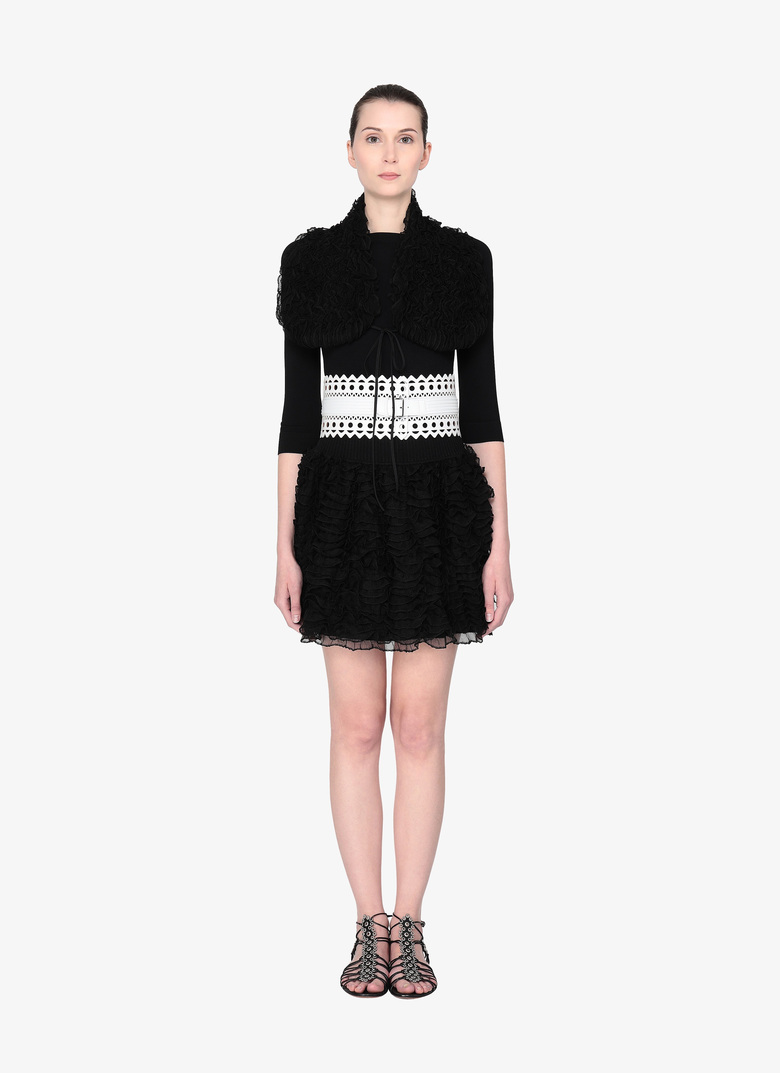Sleeveless Knitted Top Sleeveless Knitted Top - maison-alaia.com
