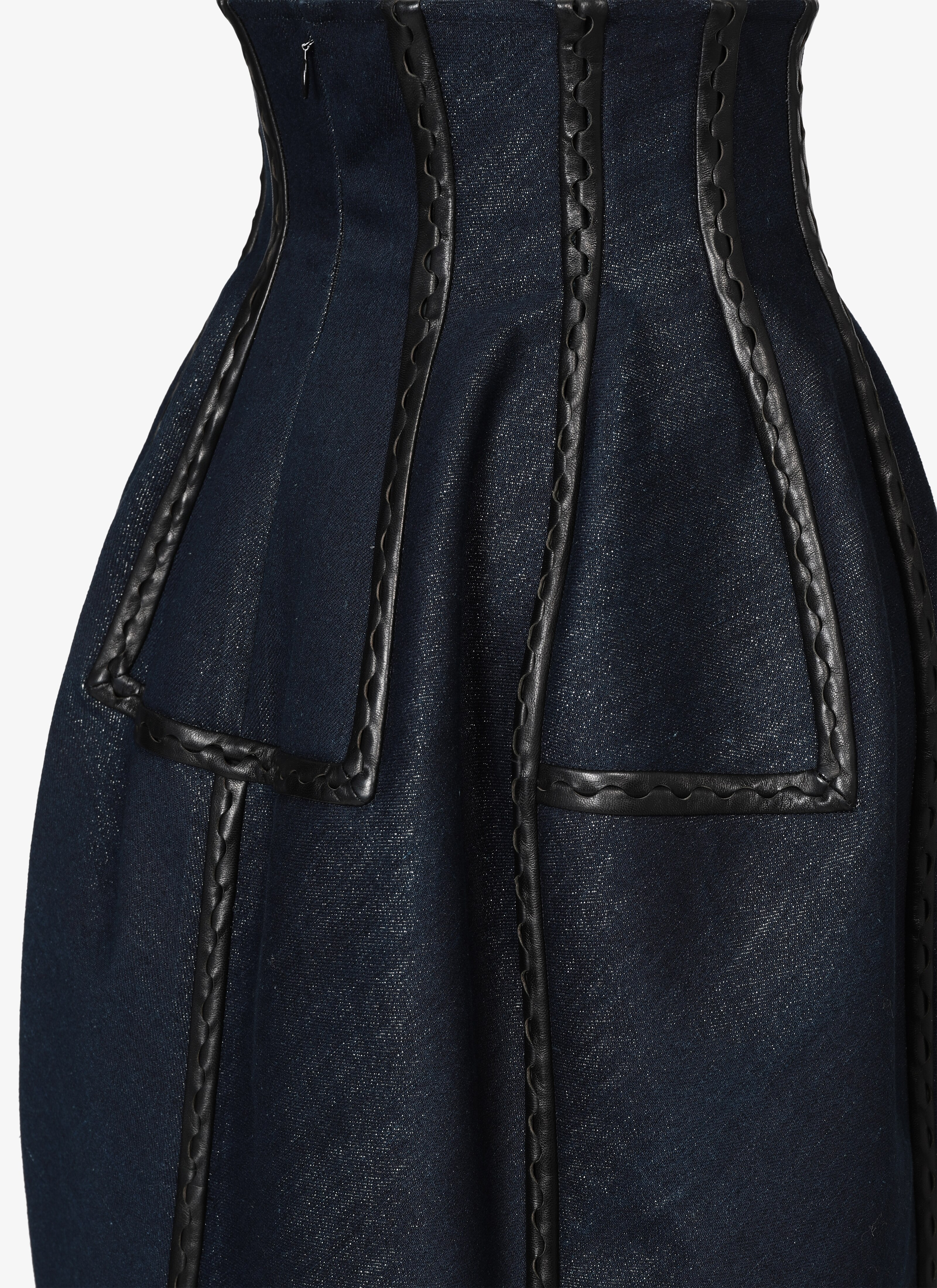 Denim Midi Skirt Denim Midi Skirt - maison-alaia.com
