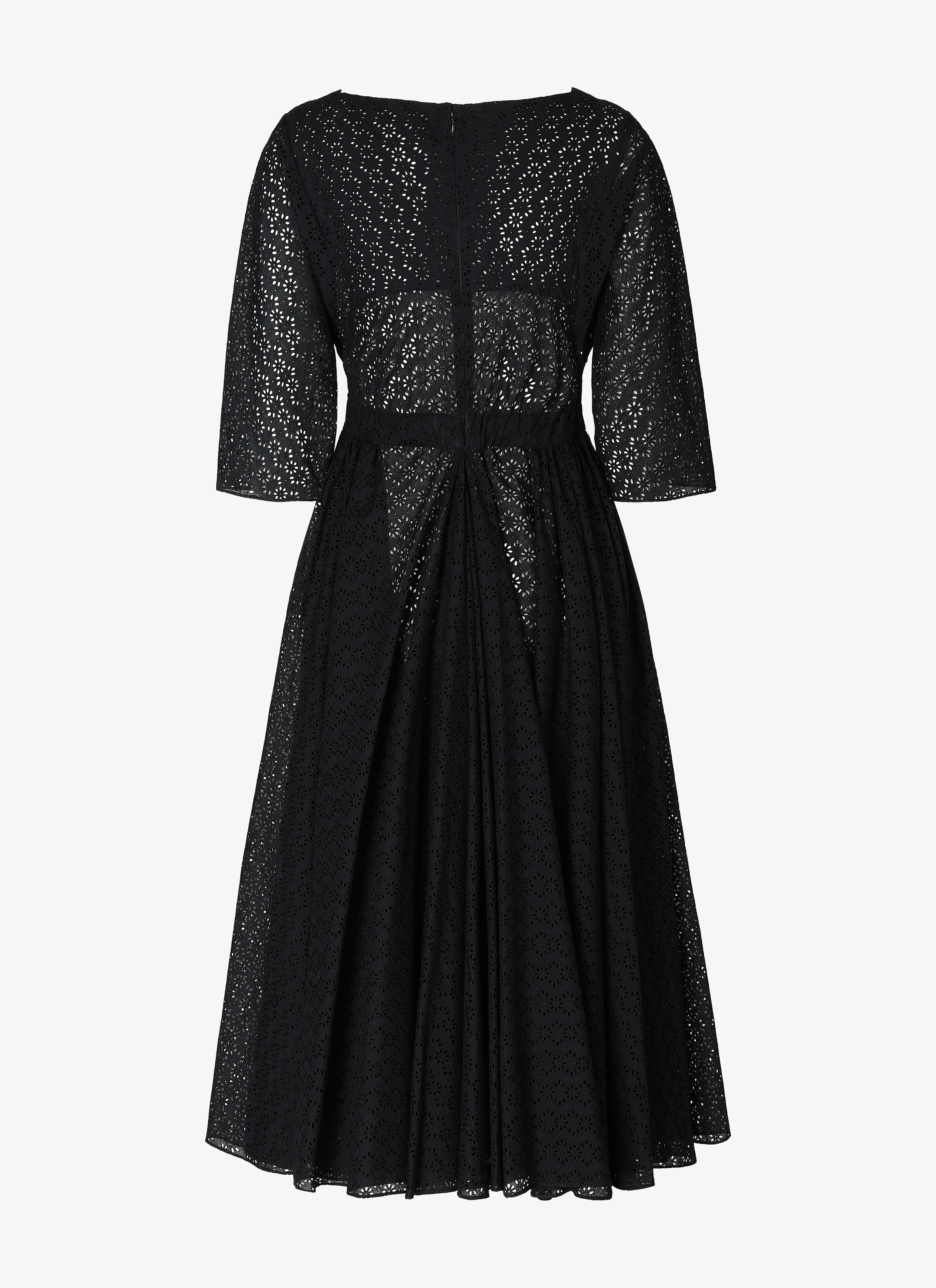 Long Embroidered Dress Long Embroidered Dress - maison-alaia.com