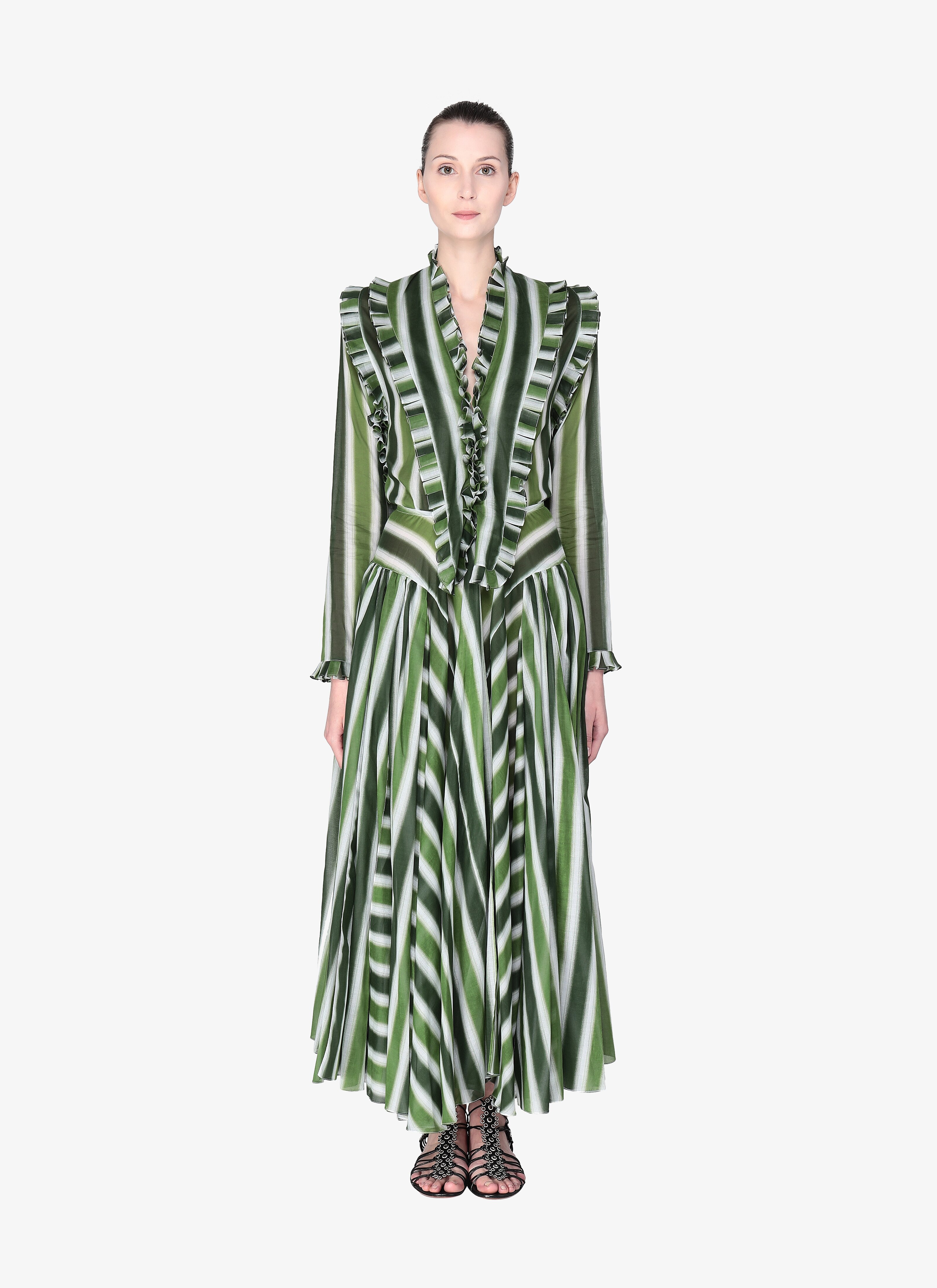 Long Flared Dress Long Flared Dress - maison-alaia.com