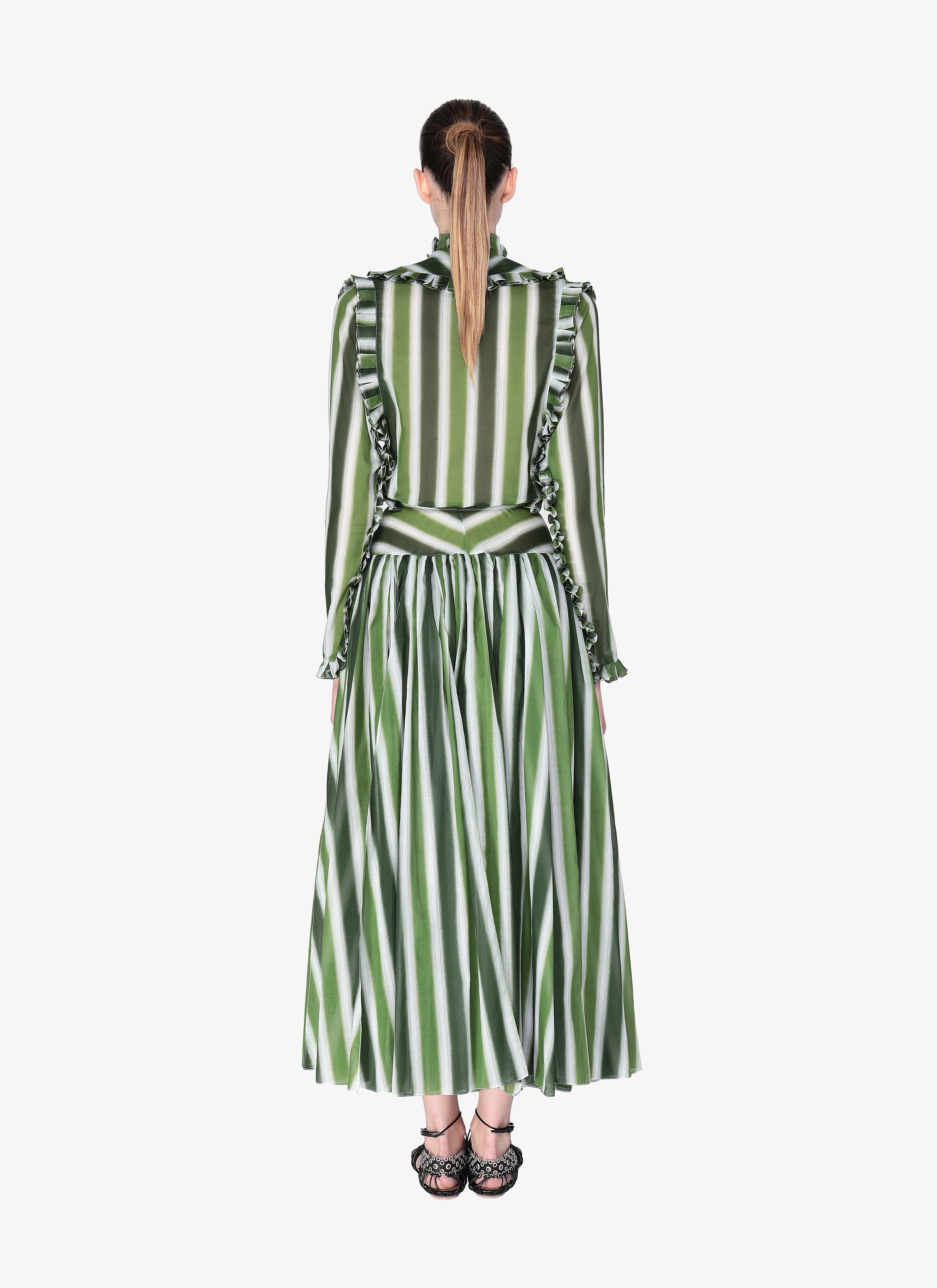 Long Flared Dress Long Flared Dress - maison-alaia.com