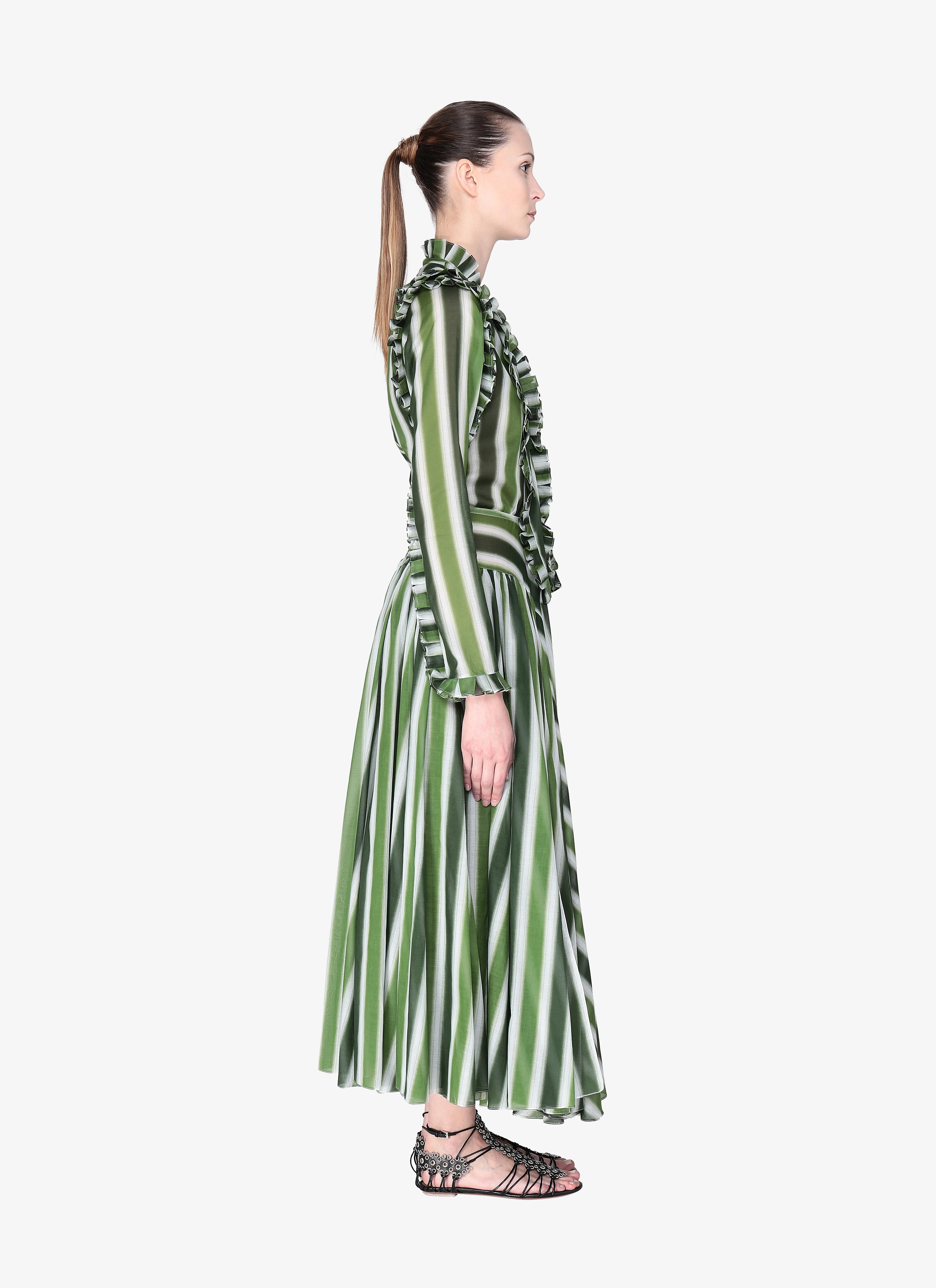 Long Flared Dress Long Flared Dress - maison-alaia.com
