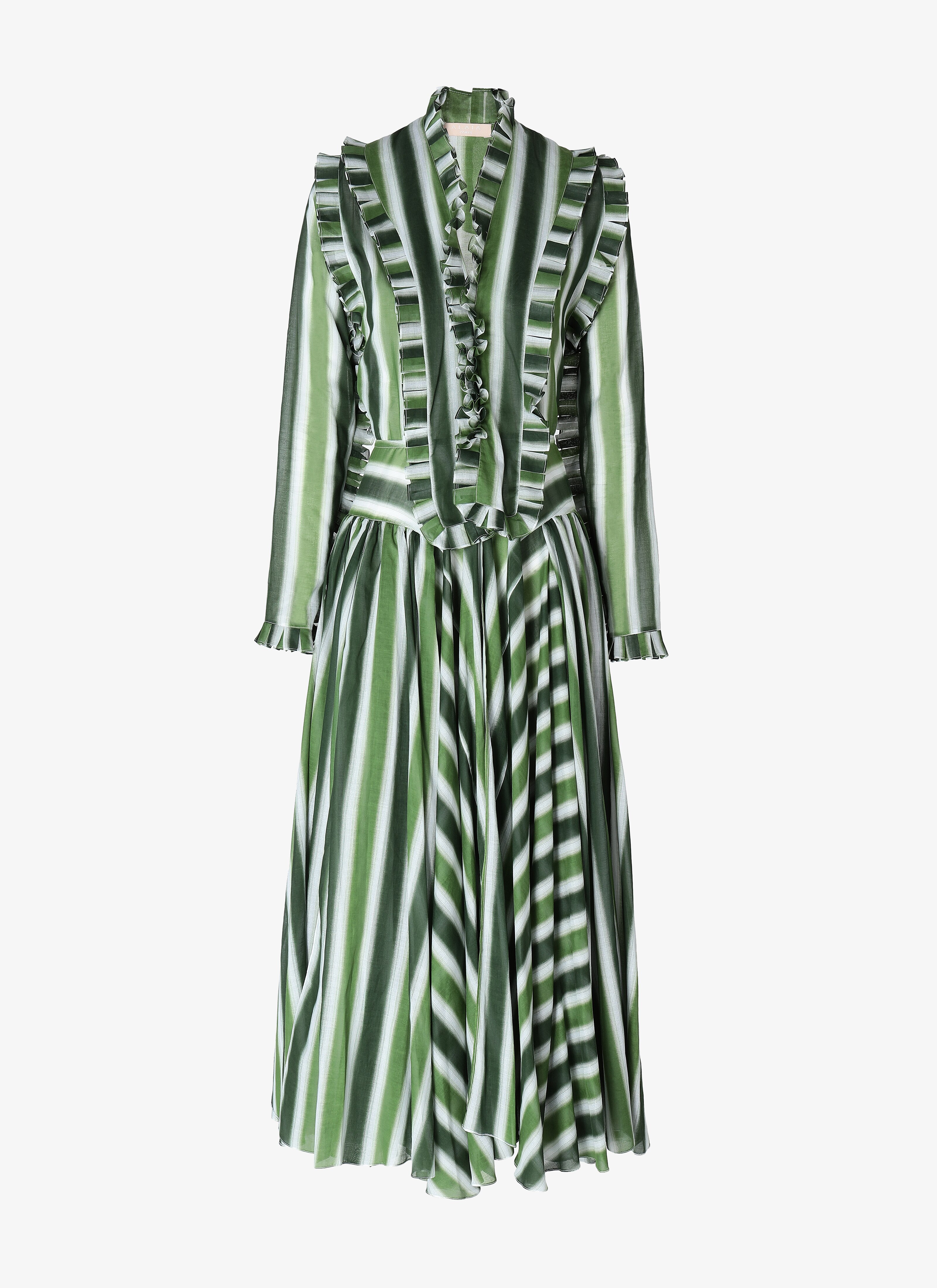 Long Flared Dress Long Flared Dress - maison-alaia.com