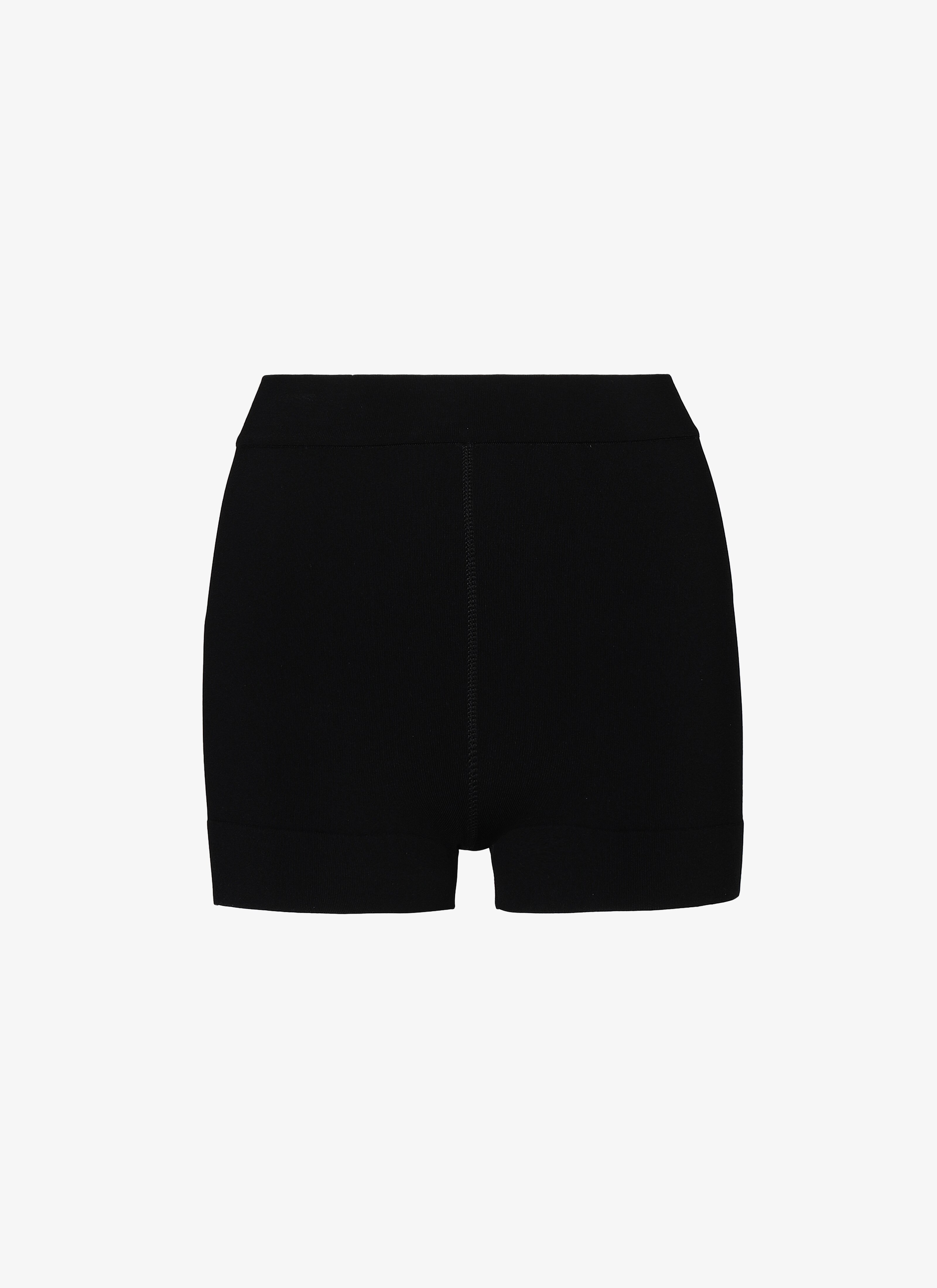 ALAÏA BLACK BOXER SHORT 
