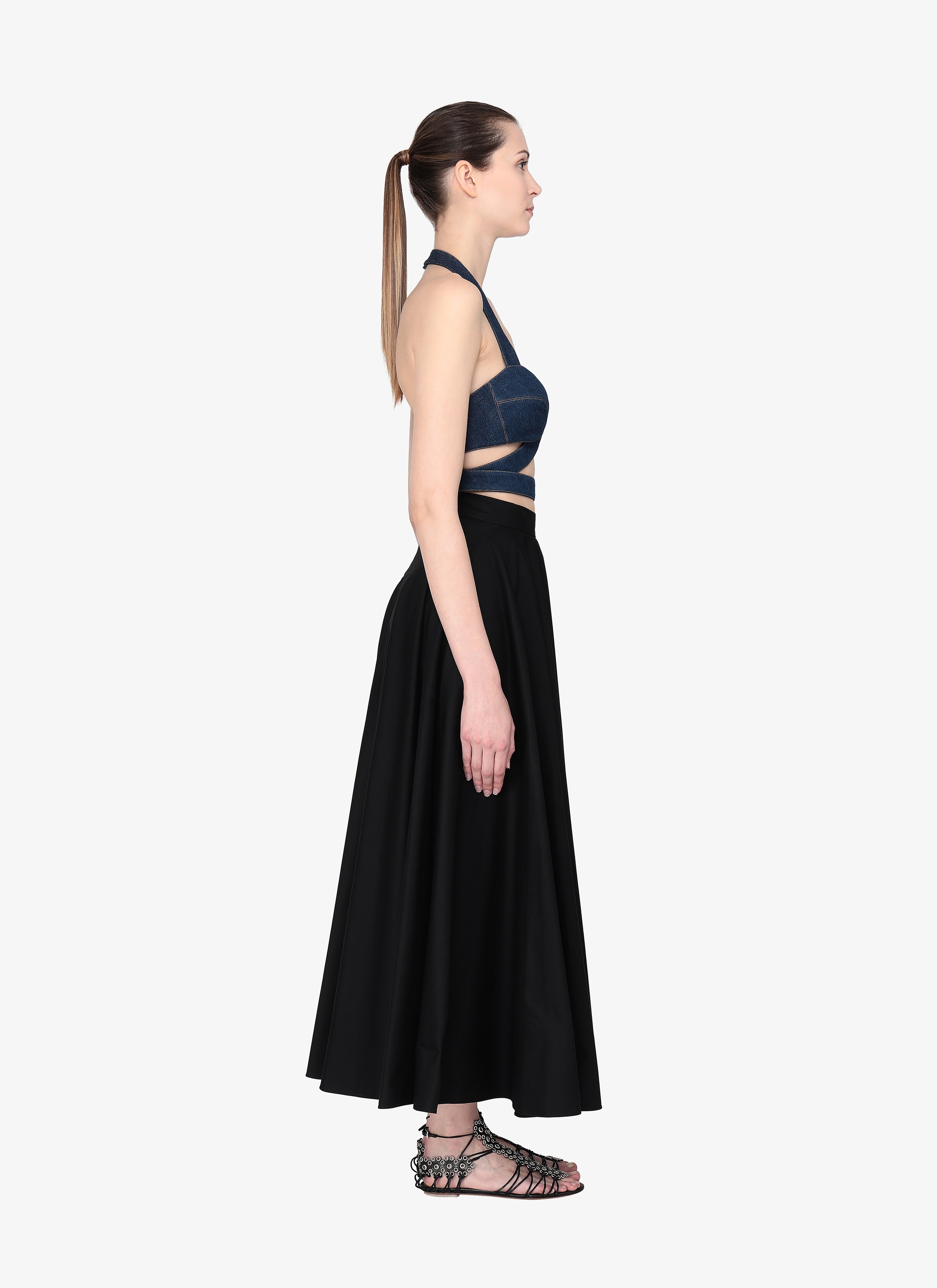 Cotton Bustier Top Cotton Bustier Top - maison-alaia.com
