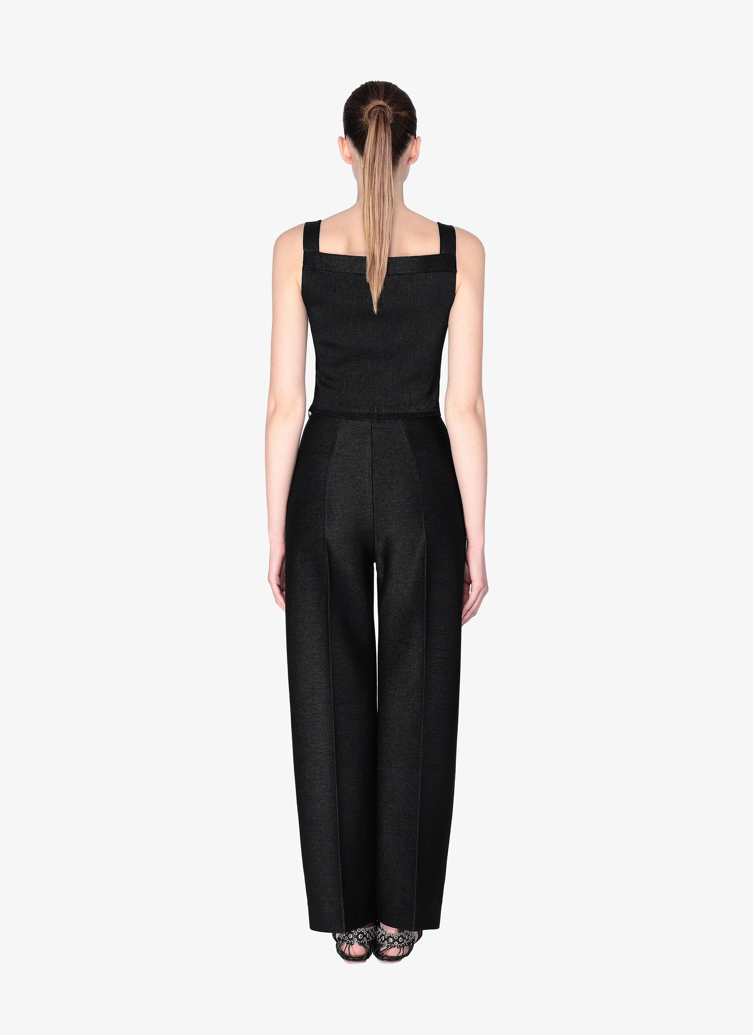 Sleeveless Crop Top Sleeveless Crop Top - maison-alaia.com