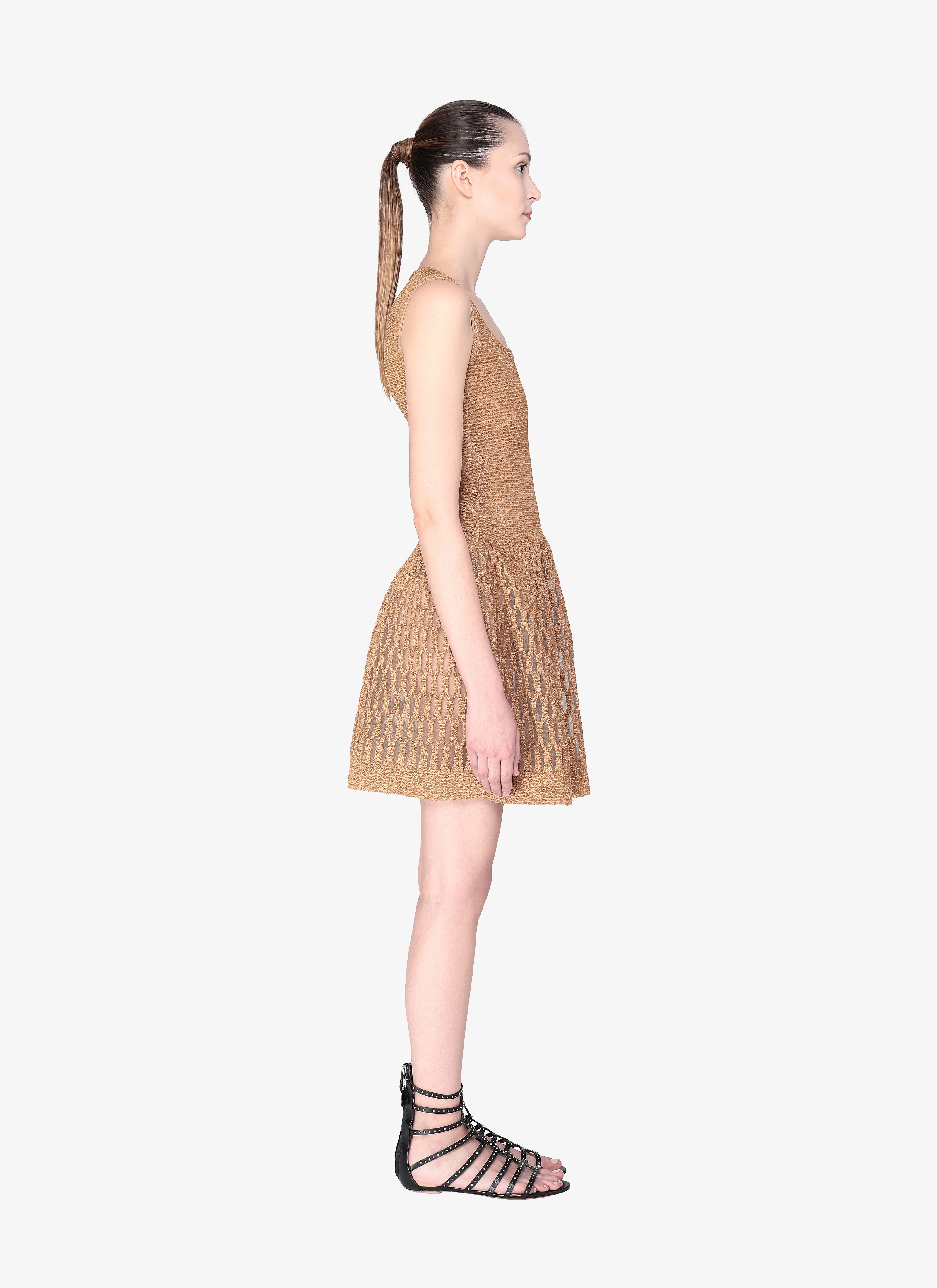 Knitted Mini-Dress Knitted Mini-Dress - maison-alaia.com