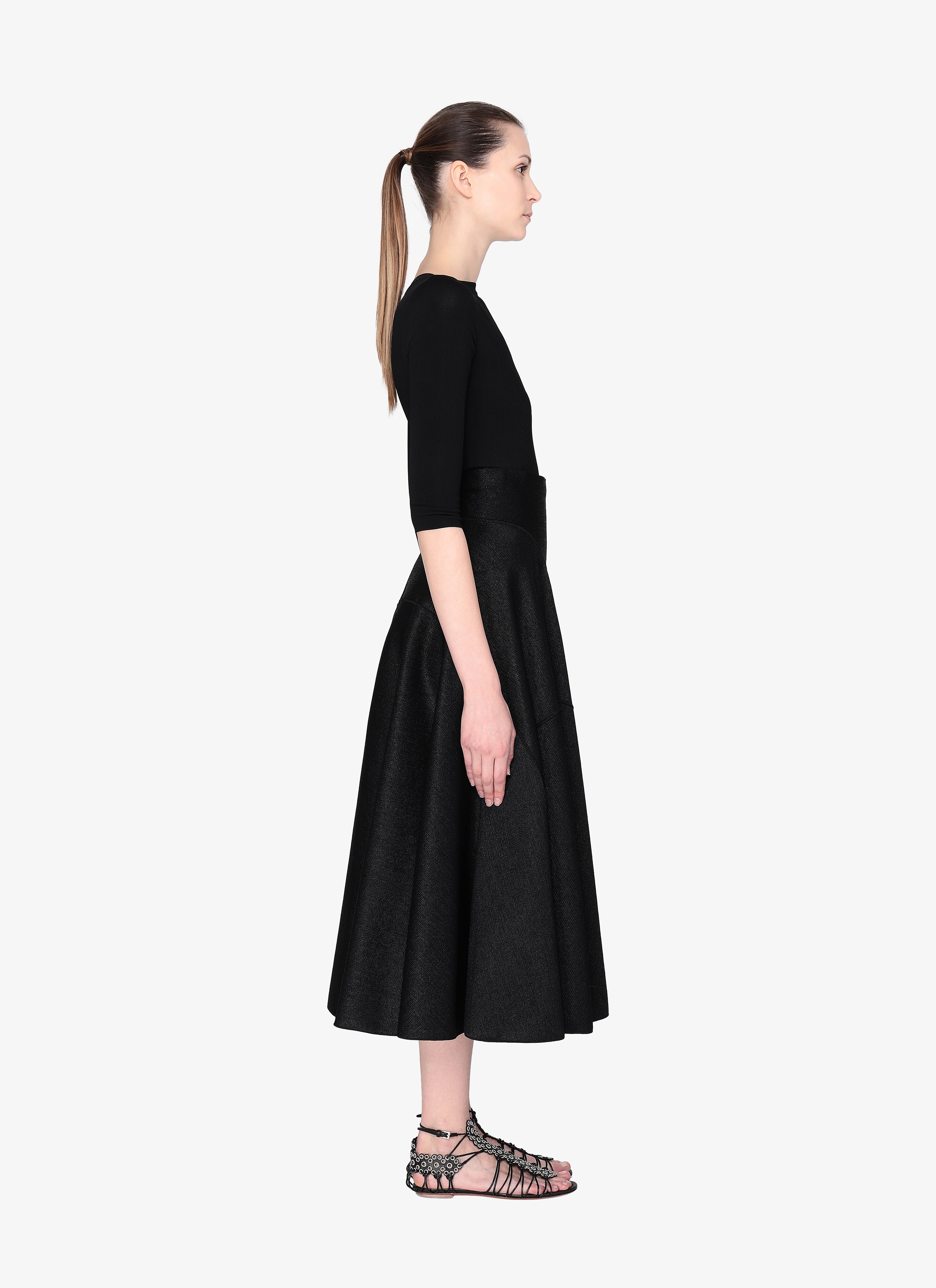 Long Knitted Skirt Long Knitted Skirt - maison-alaia.com